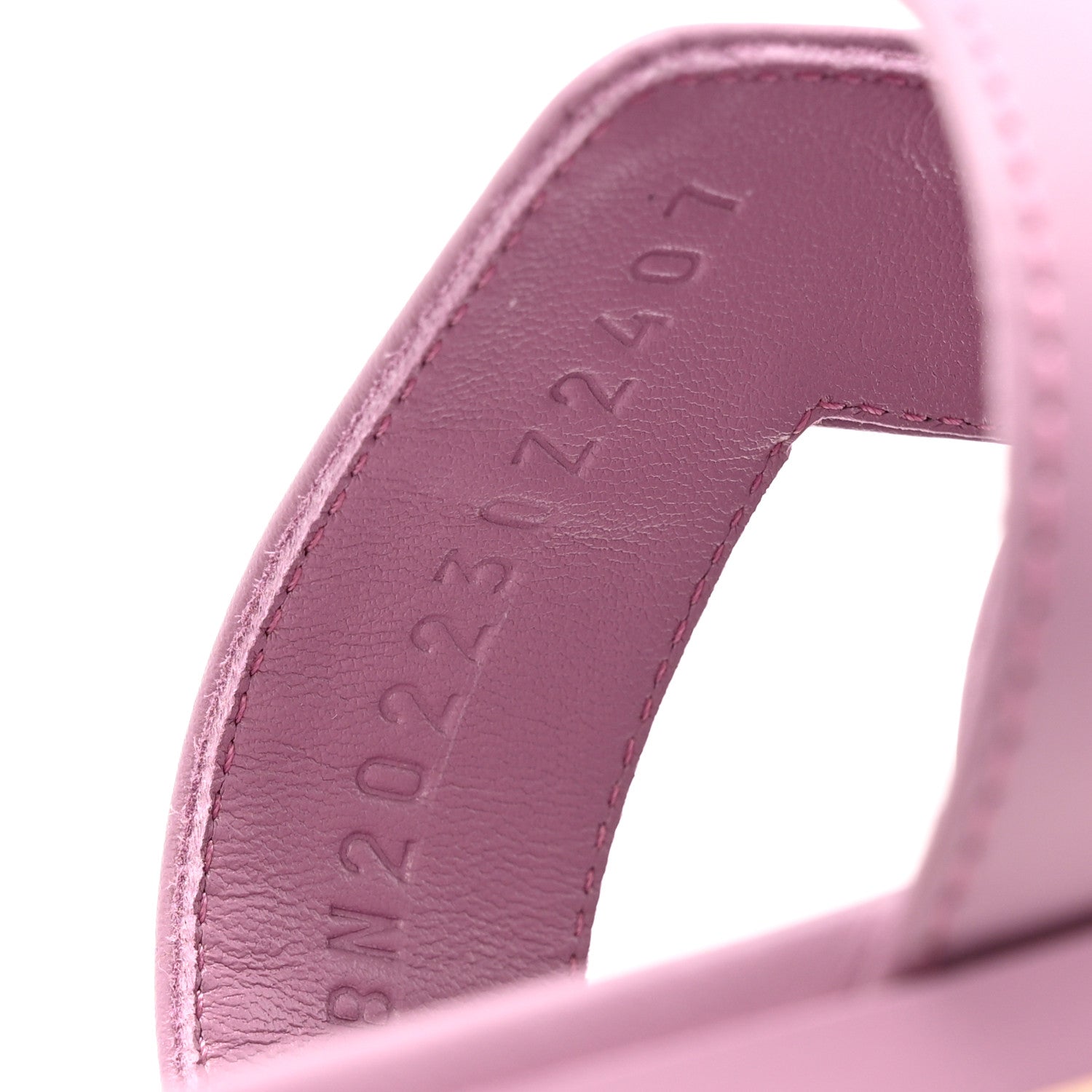 Calfskin Oran Sandals 40 Bruyère