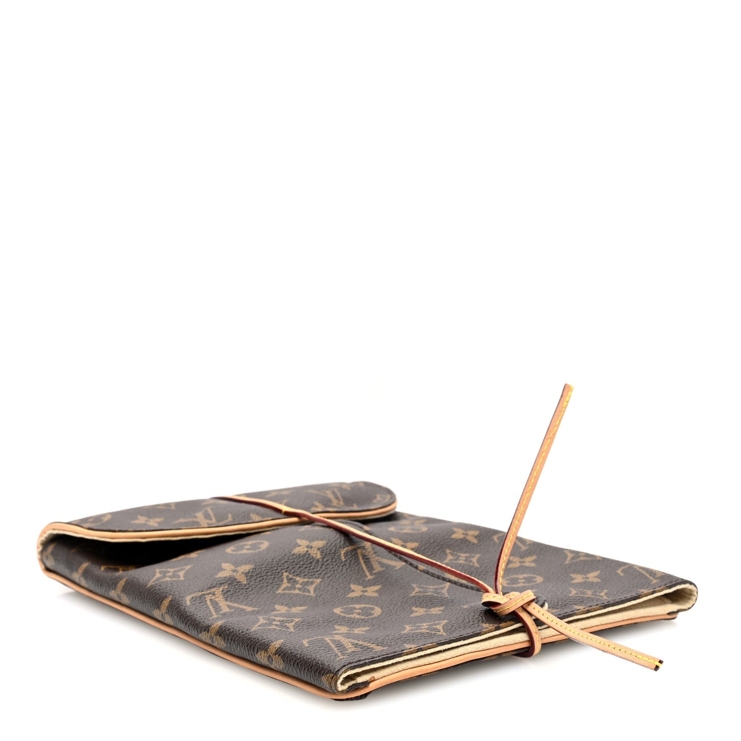 Monogram Jewelry Roll Pouch