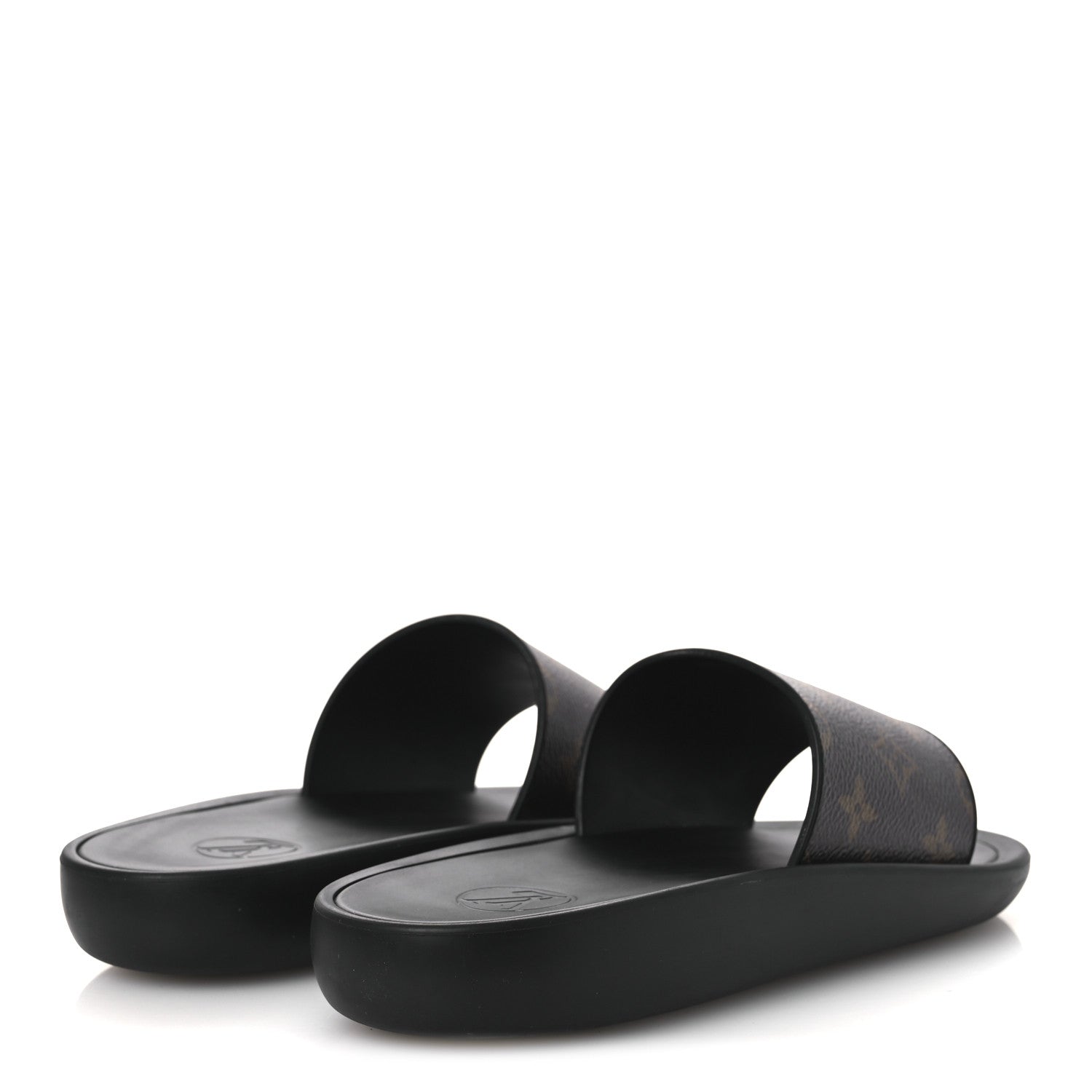 Monogram Sunbath Slide Sandals 38