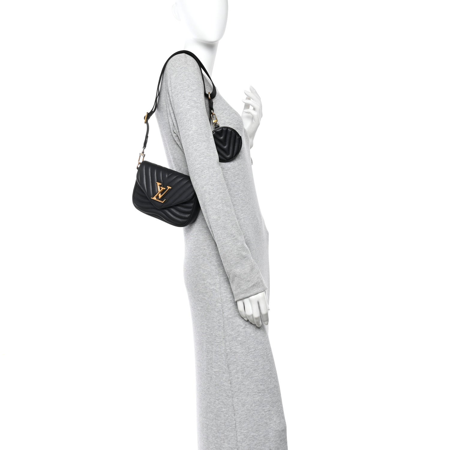 Calfskin New Wave Multi Pochette Black