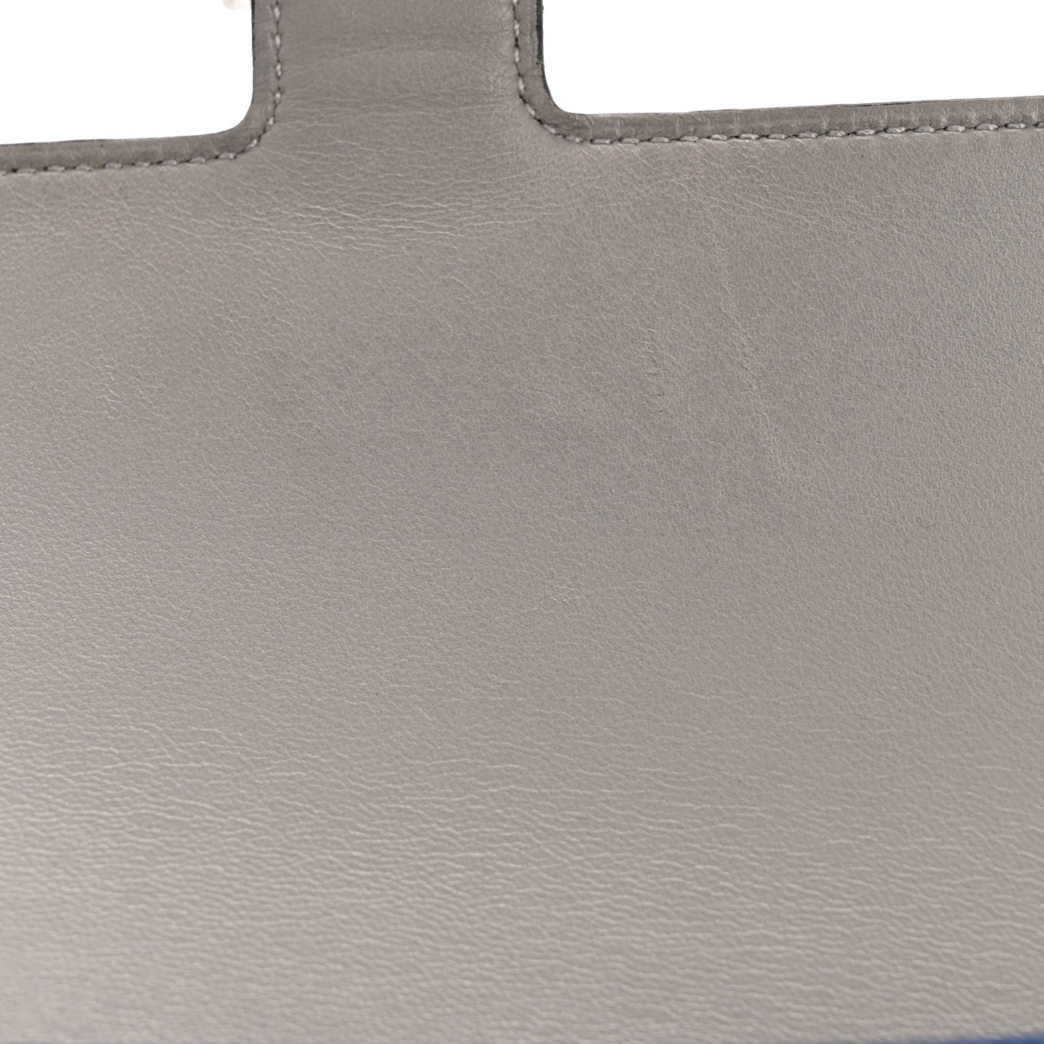Epsom Constance Verso Long Wallet Bleu Agate Gris Mouette