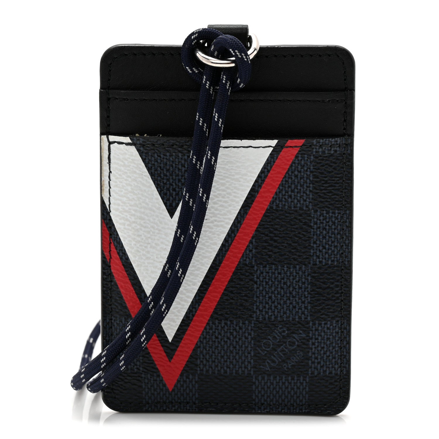 Damier Cobalt Latitude America's Cup ID Card Holder