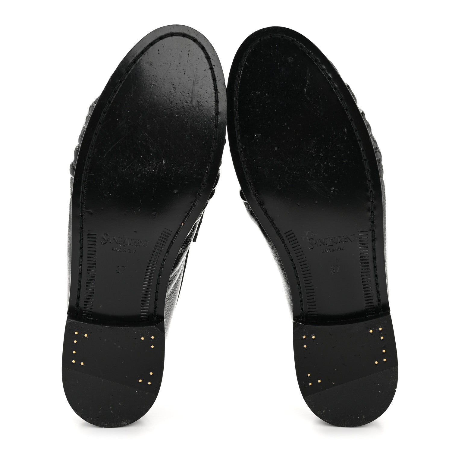 Radiance Calfskin Le Loafer 15 Moccasin 37 Black