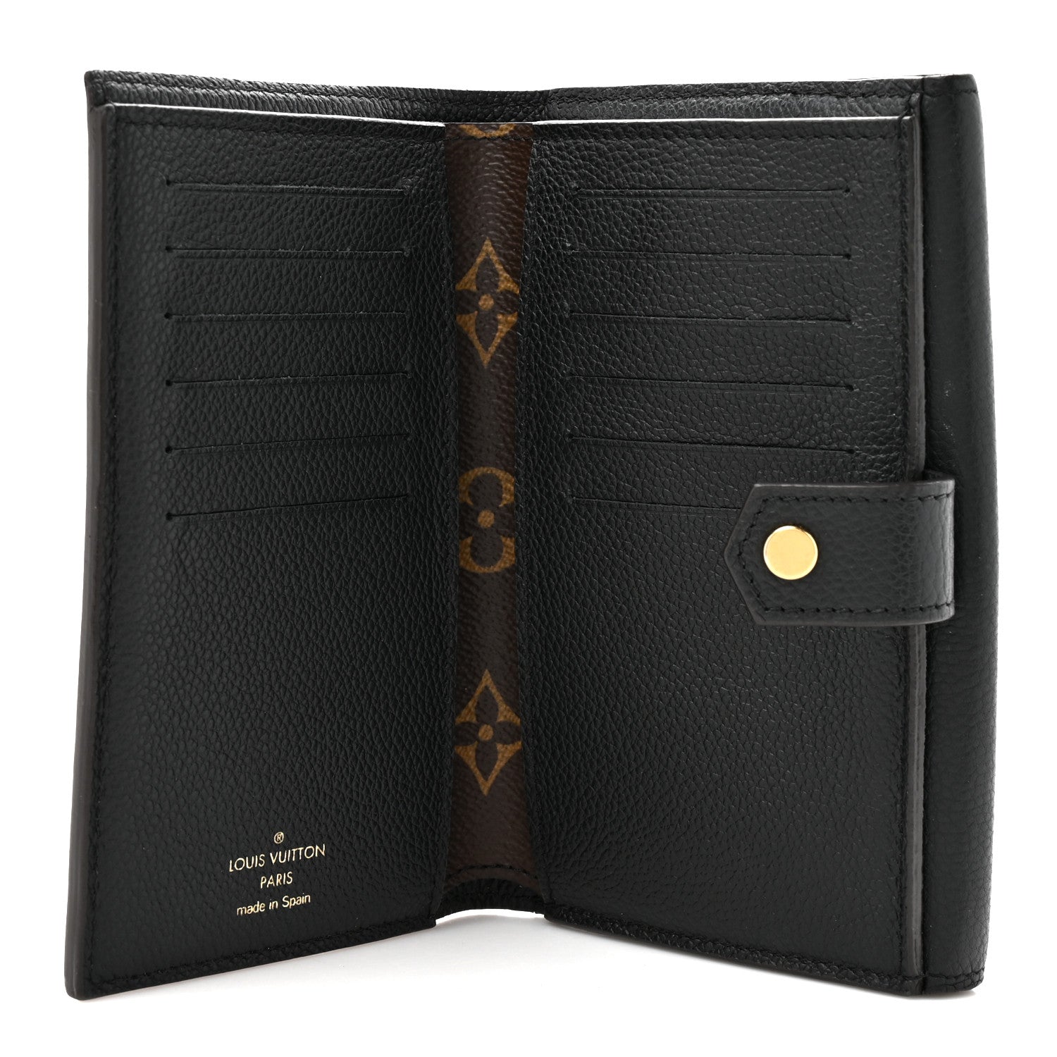 Monogram Pallas Compact Wallet Black