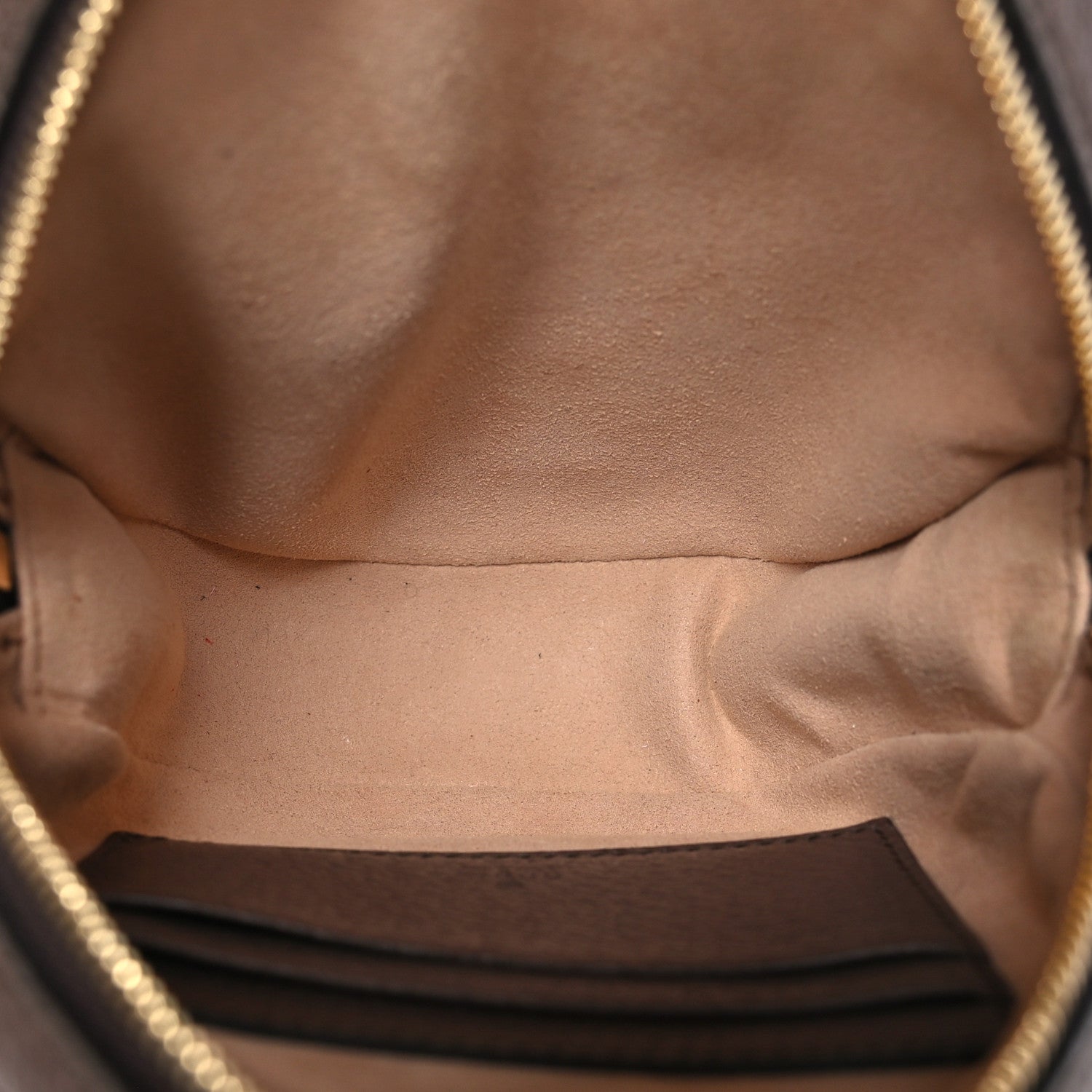 GG Supreme Monogram Web Mini Ophidia Round Backpack Brown