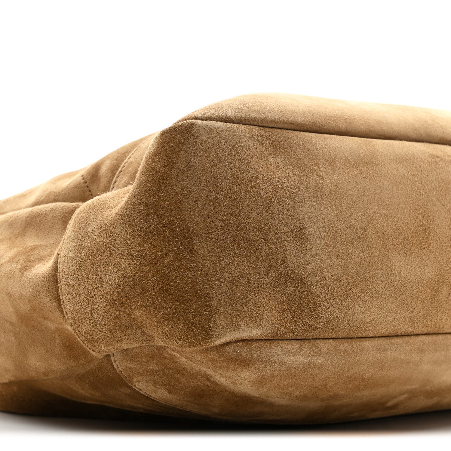 Suede Jamie Medium Shopping Tote Golden Leaf