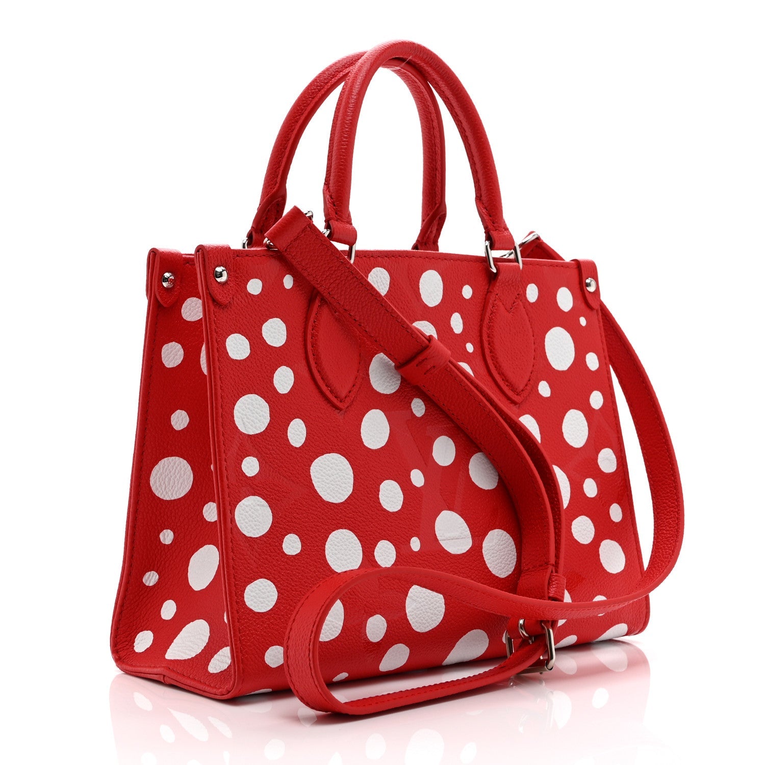 LV X YK Empreinte Infinity Dots Onthego PM Rogue White