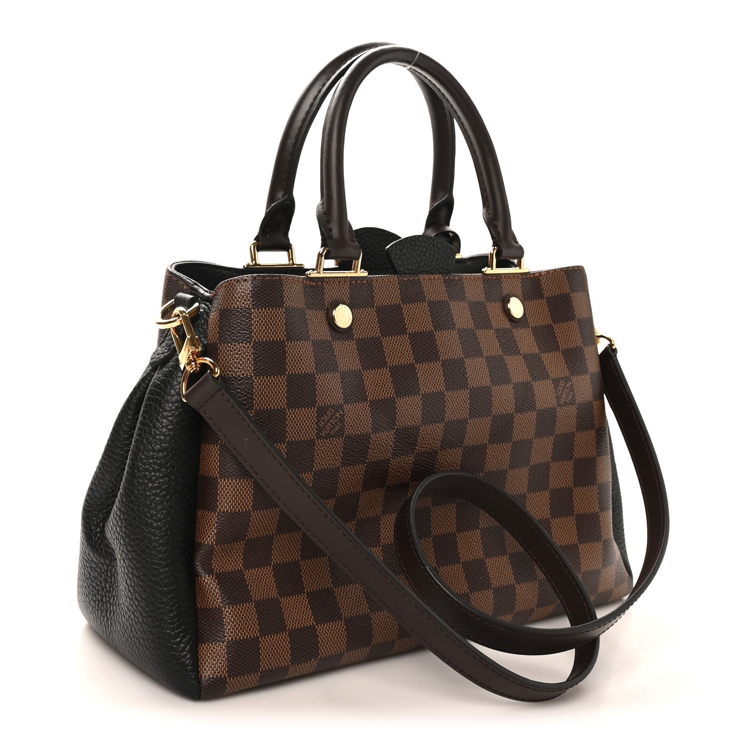 Damier Ebene Cuir Taurillon Brittany Black