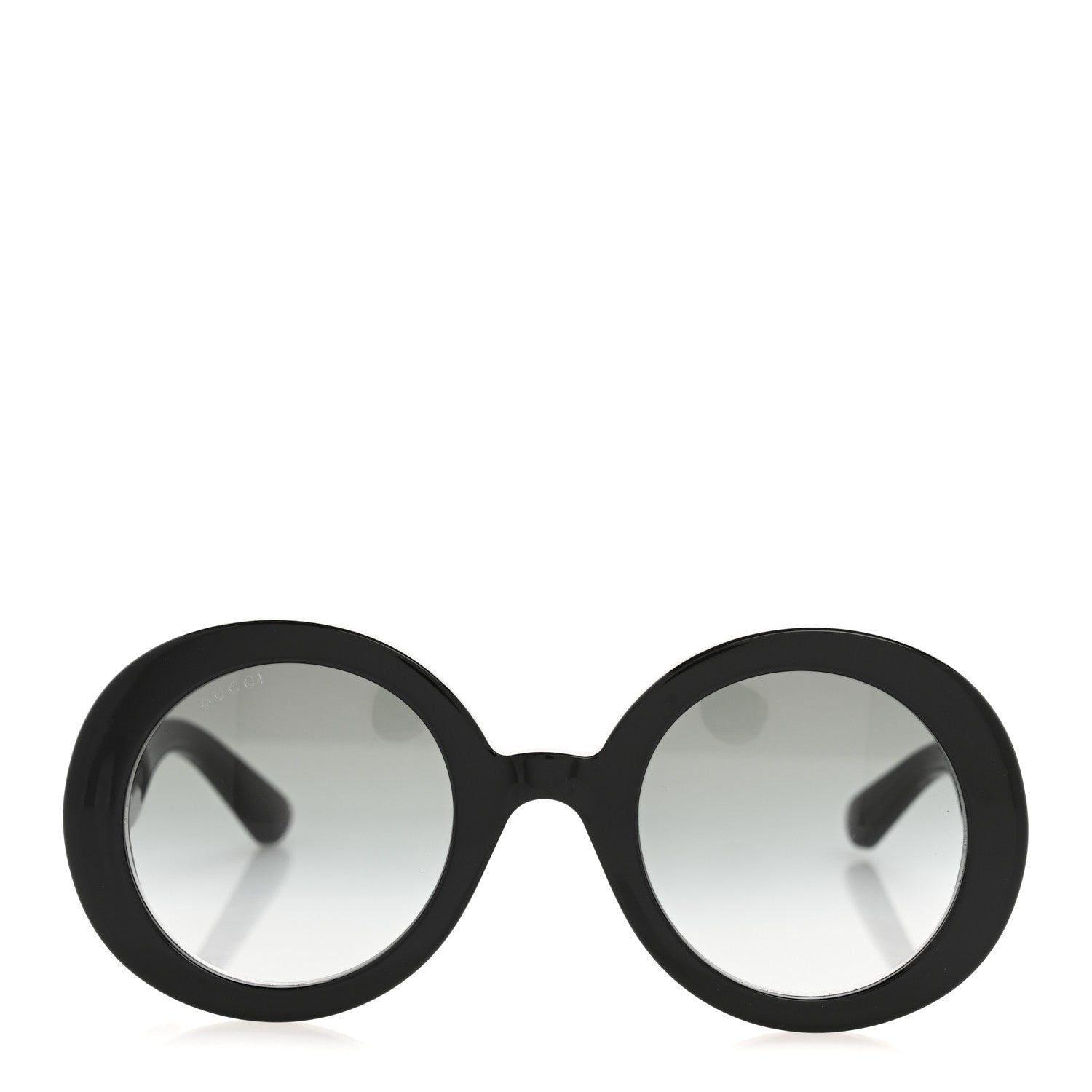 Acetate Round GG Sunglasses GG0319S Black