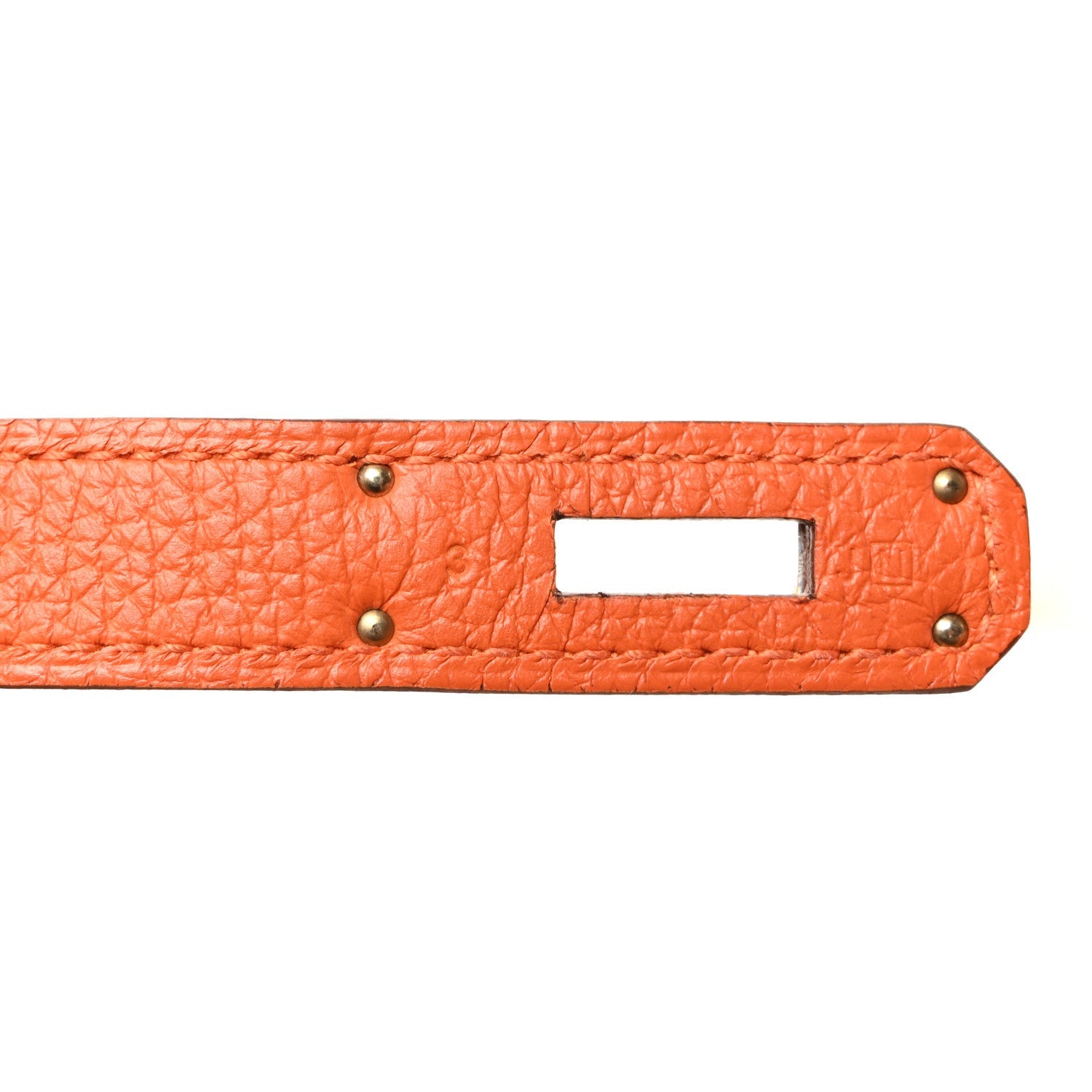 Togo Birkin 35 Orange