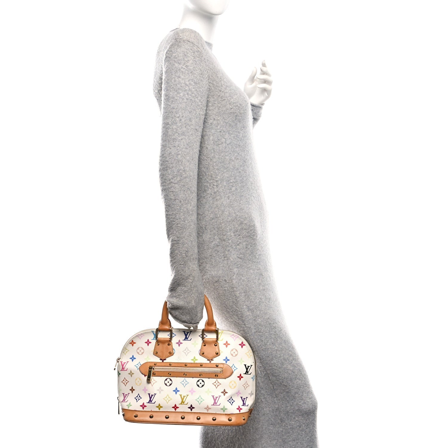 Monogram Multicolor Alma White