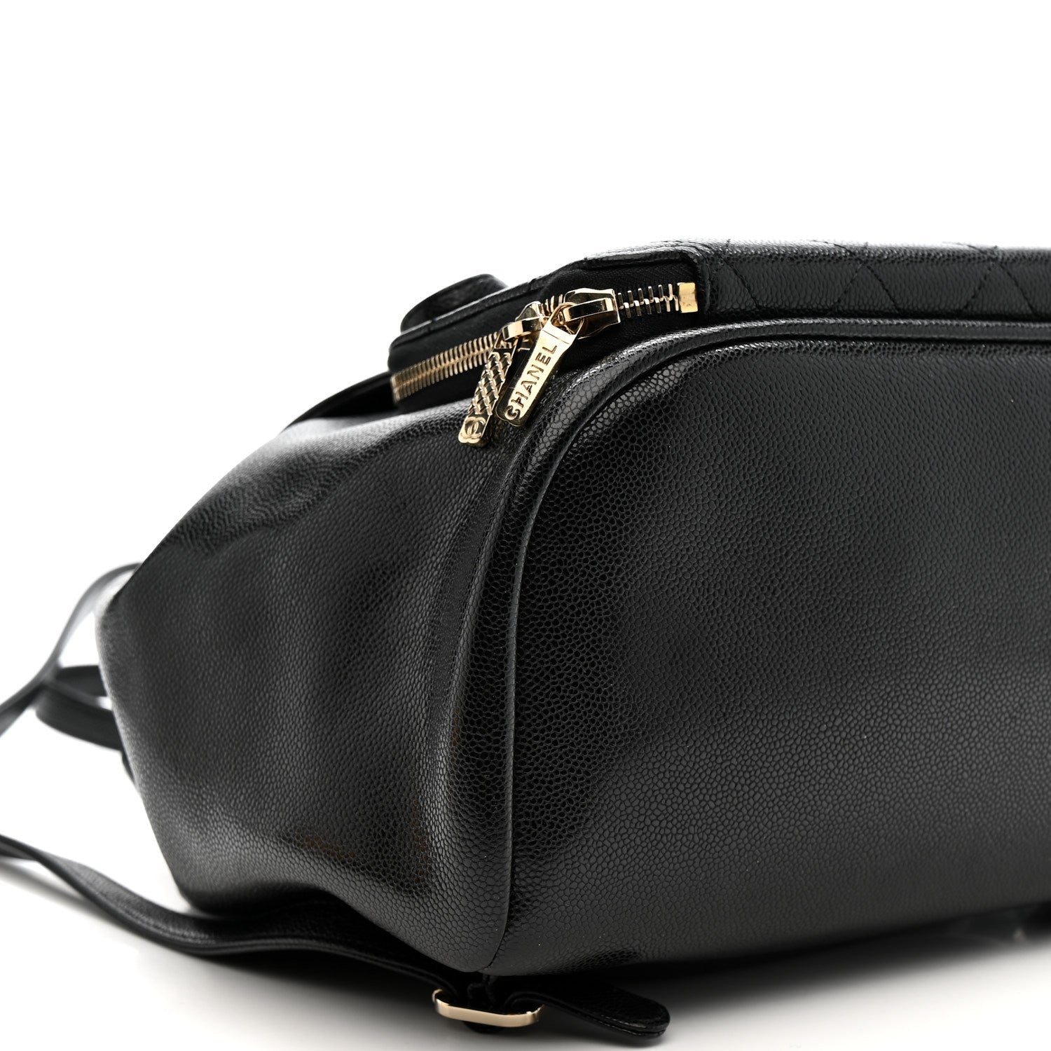 Caviar Quilted Business Affinity Backpack Black