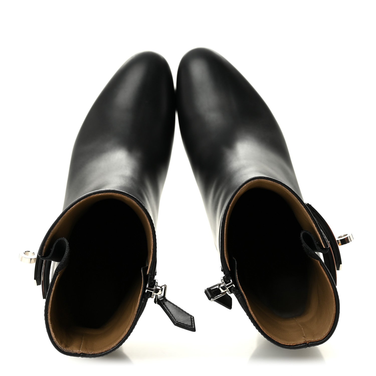 Calfskin Saint Germain Ankle Boots 36.5 Black