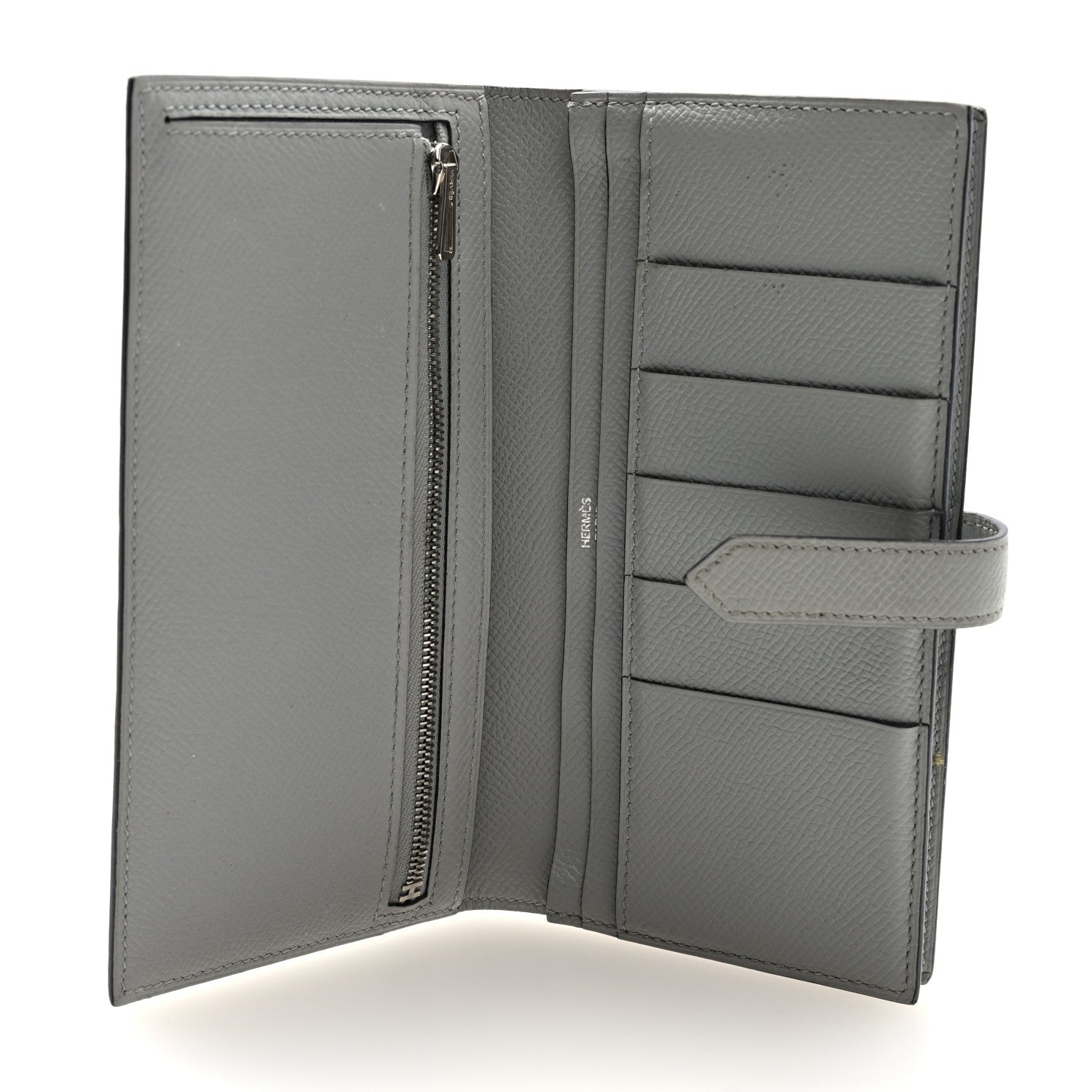 Epsom Bearn Gusset Wallet Gris Mouette
