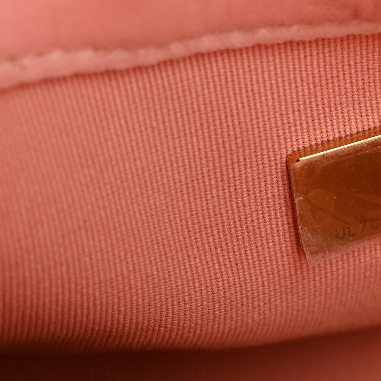 Velvet Quilted Mini Flap Pink