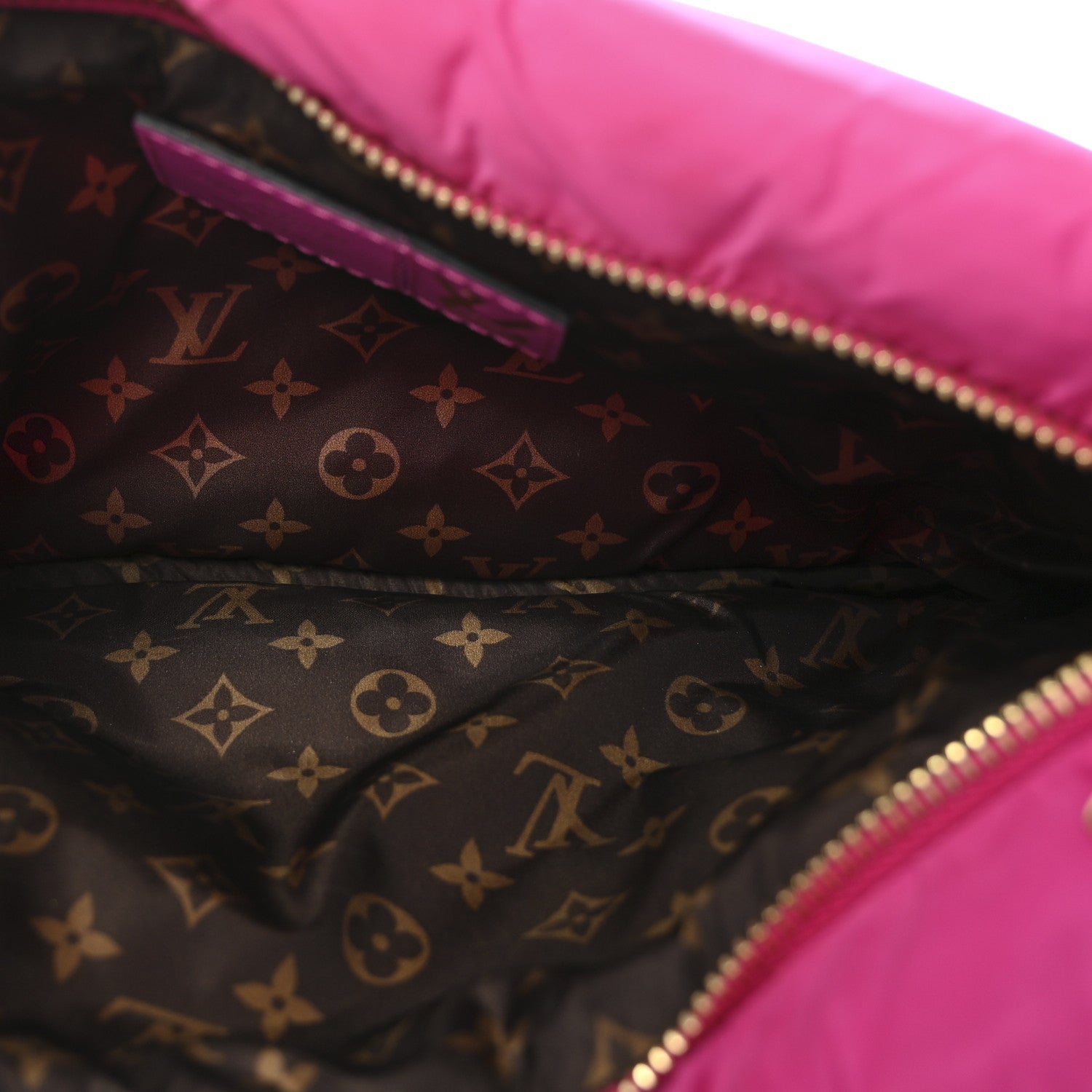 Econyl Monogram Pillow Maxi Multi Pochette Accessories Mini Pochette Fuchsia
