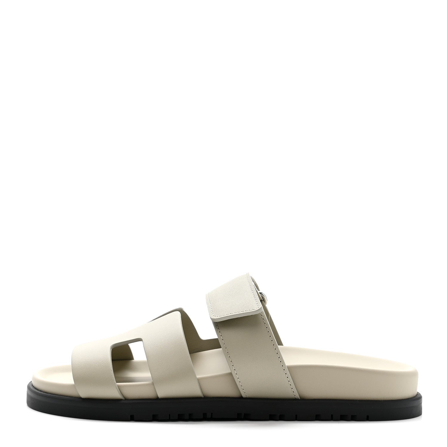 Calfskin Womens Chypre Sandals 36.5 Beige Esquisse