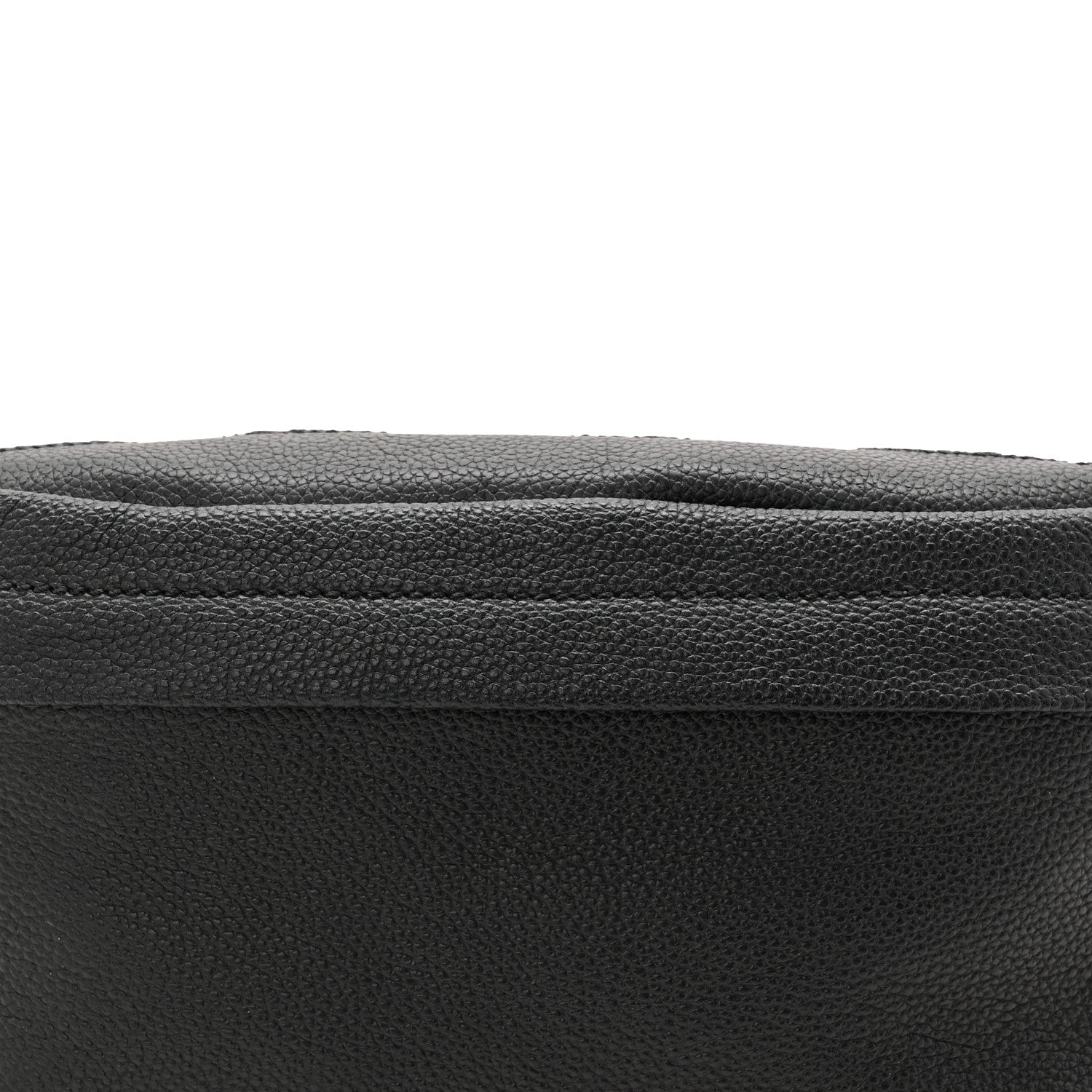 Grained Calfskin Embossed GG Monogram Belt Bag 80 32