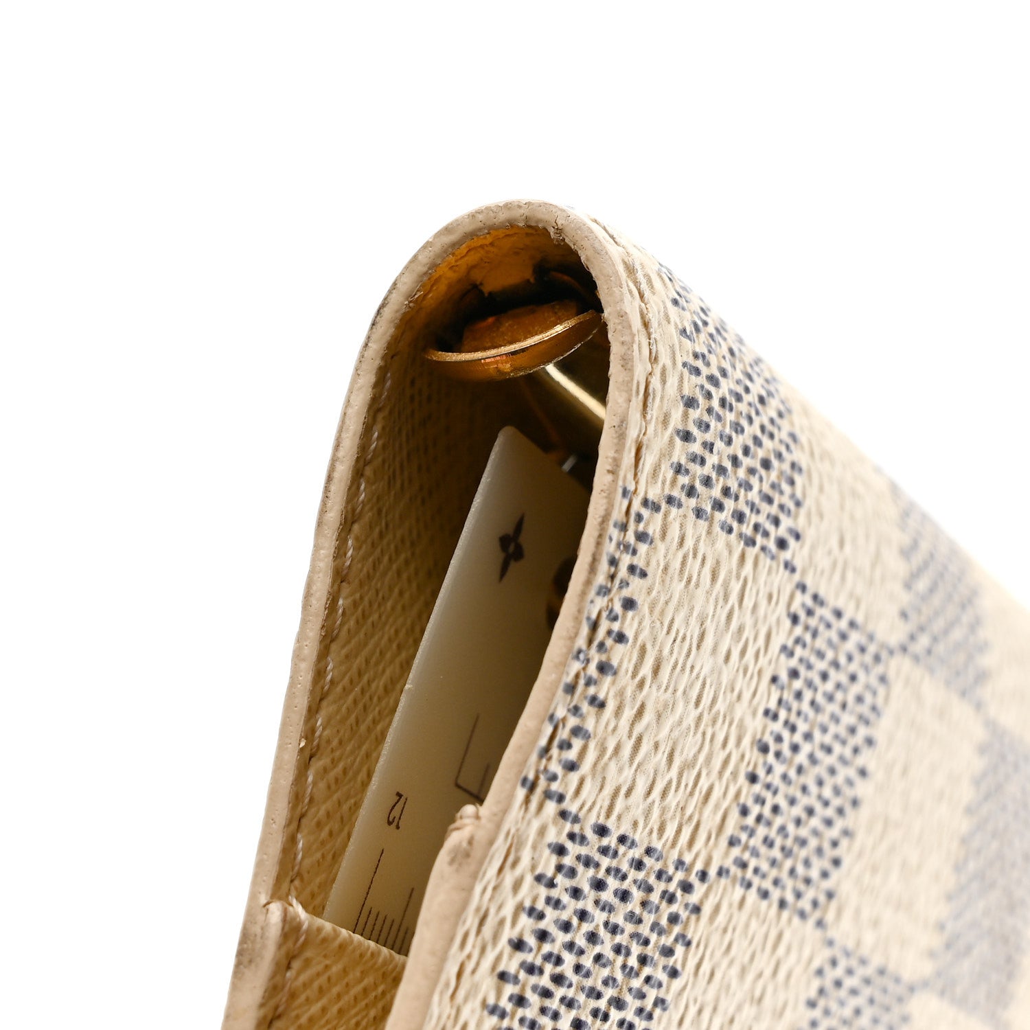 Damier Azur Small Ring Agenda Cover