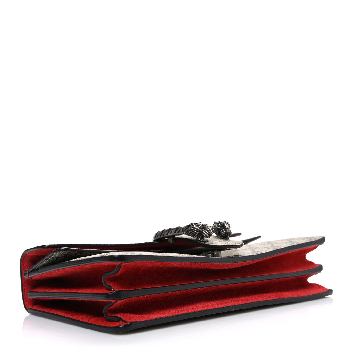 GG Supreme Monogram Small Dionysus Shoulder Bag Red
