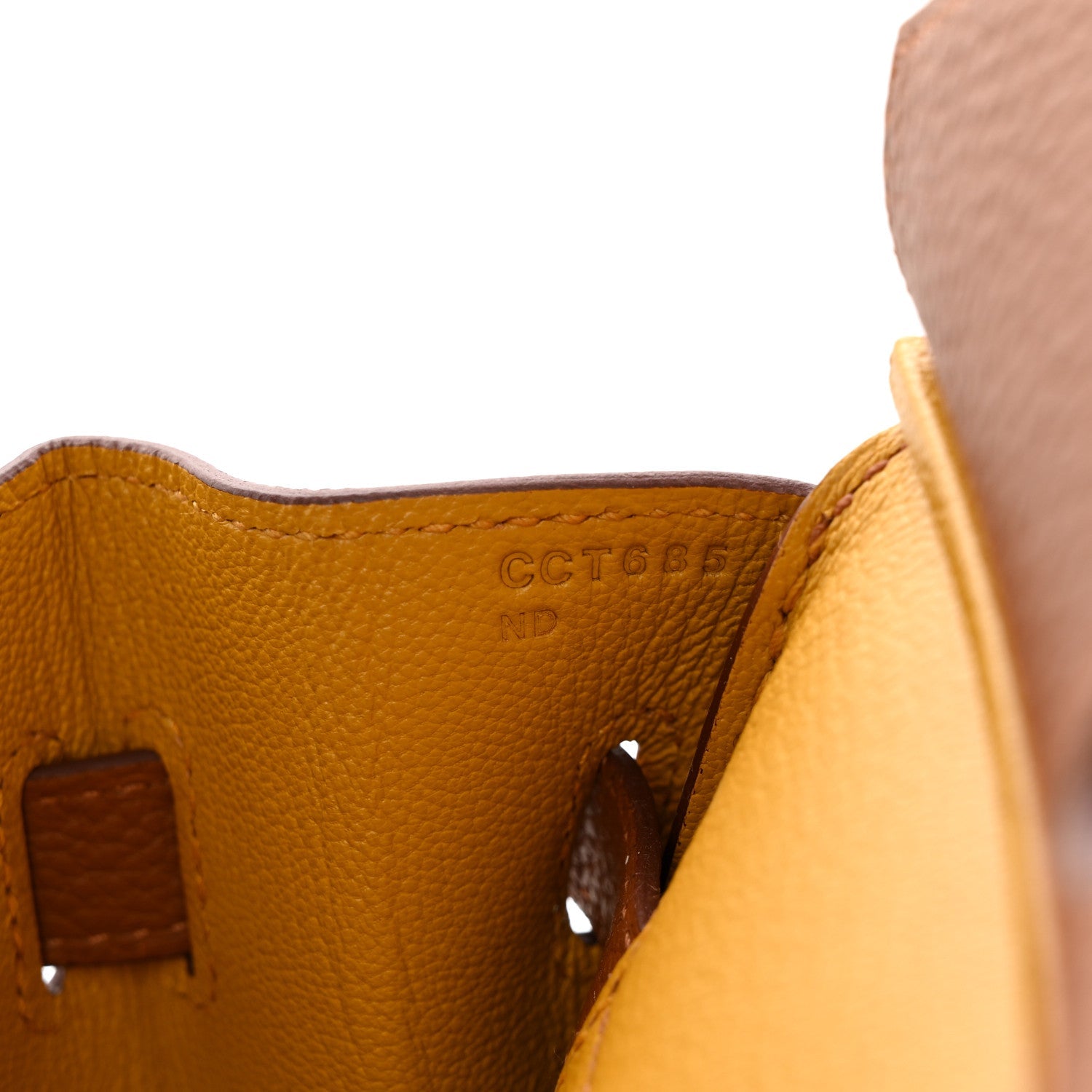Togo Swift Officier Birkin 30 Gold Ambre