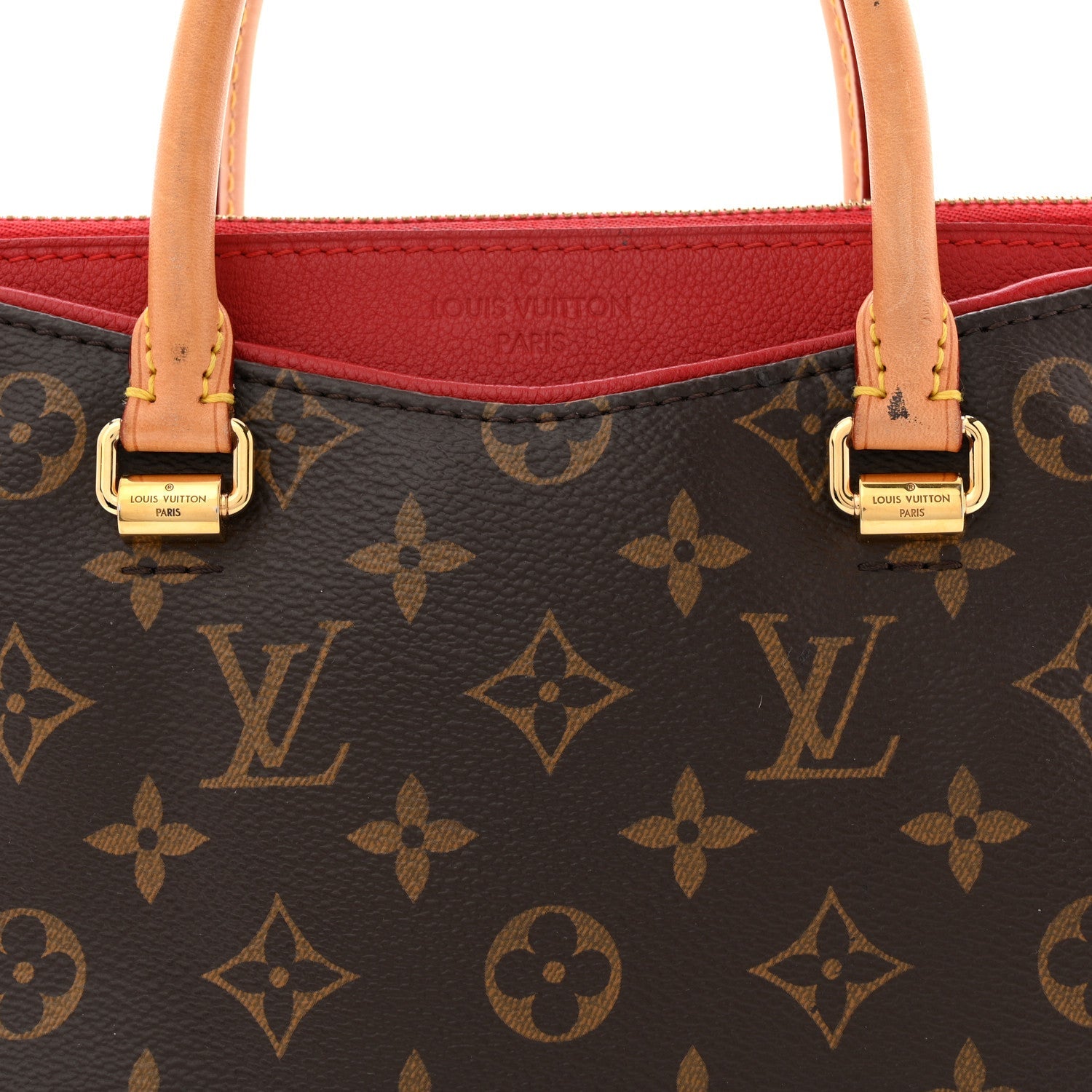 Monogram Pallas BB Cherry