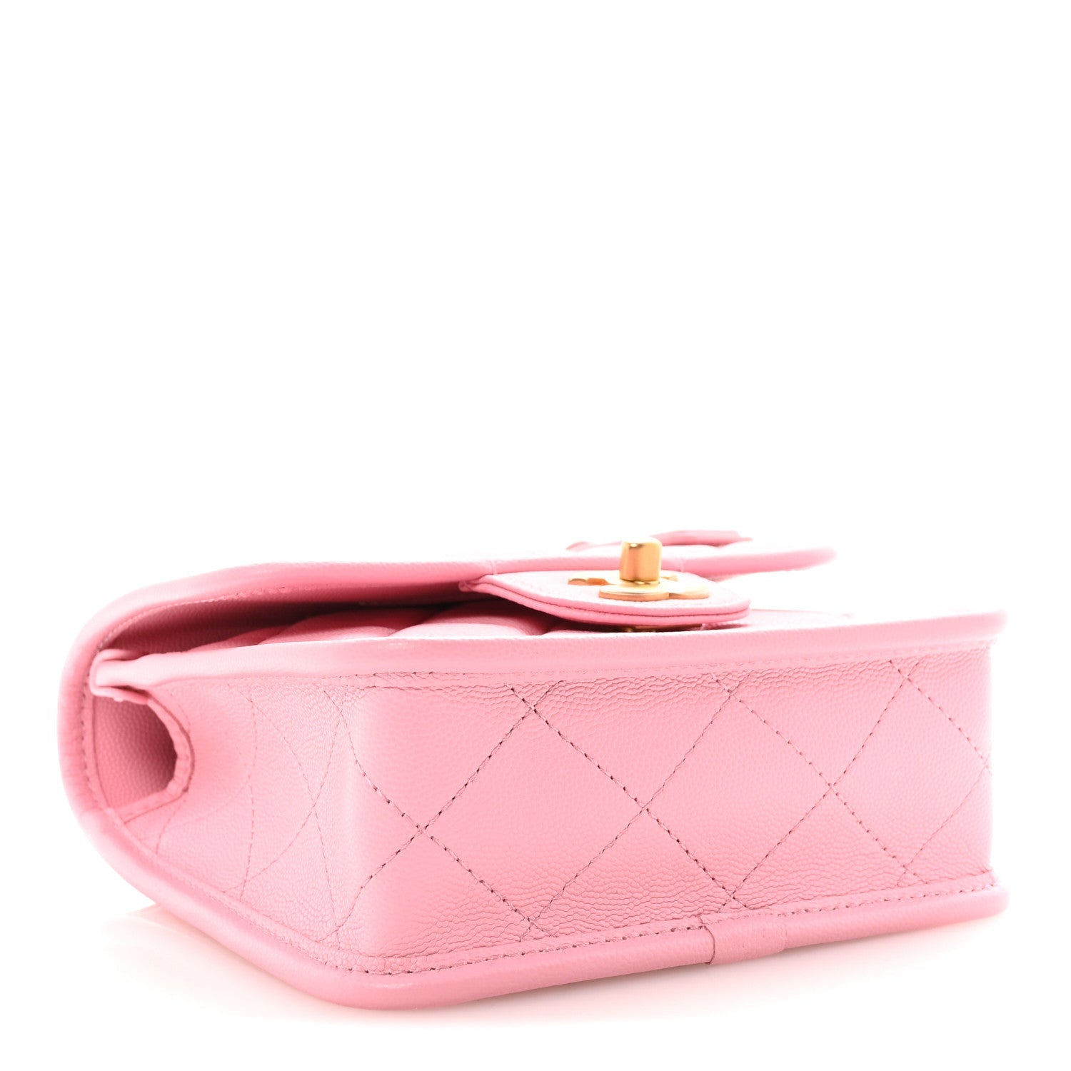Caviar School Memory Mini Top Handle Flap Light Pink