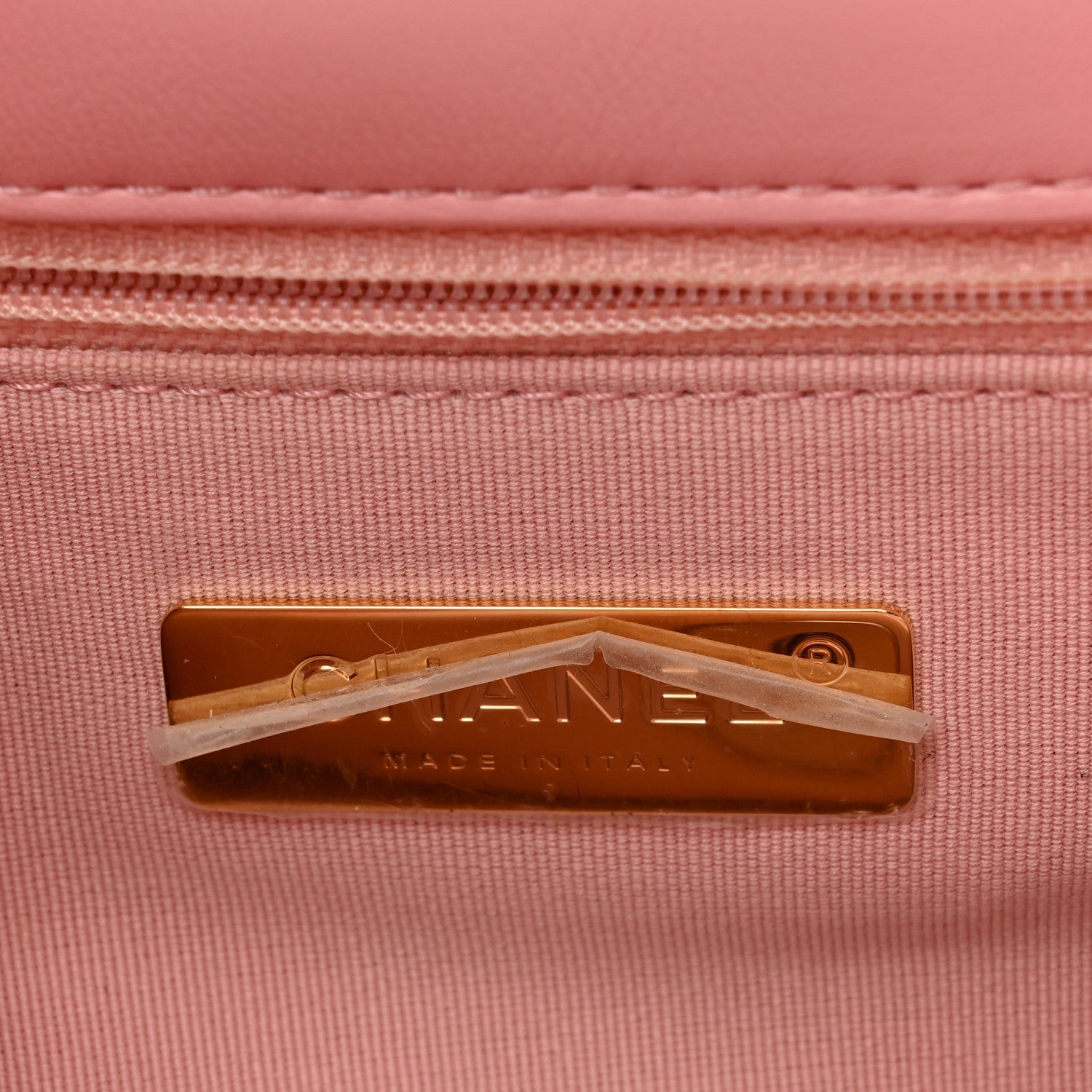 Lambskin Quilted Medium Chanel 19 Flap Pink