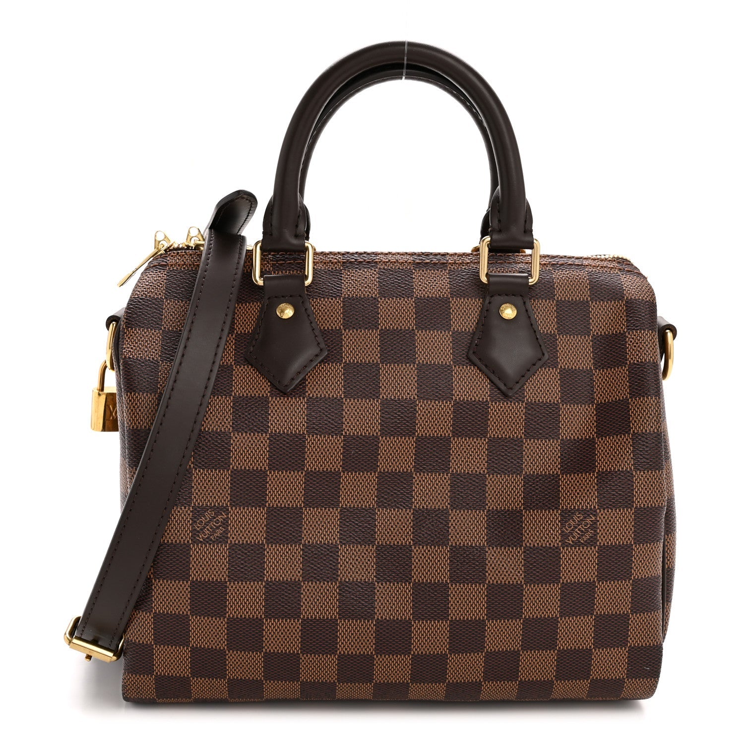 Damier Ebene Speedy Bandouliere 25