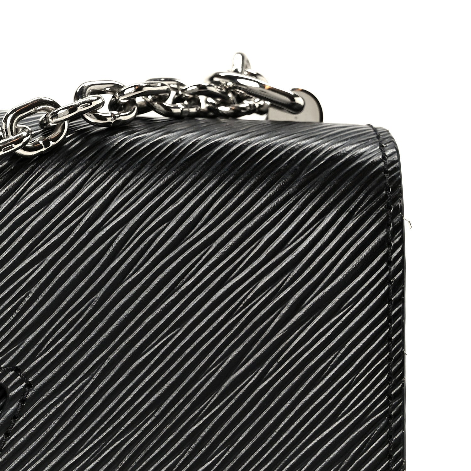 Epi Twist Shoulder Bag MM Black
