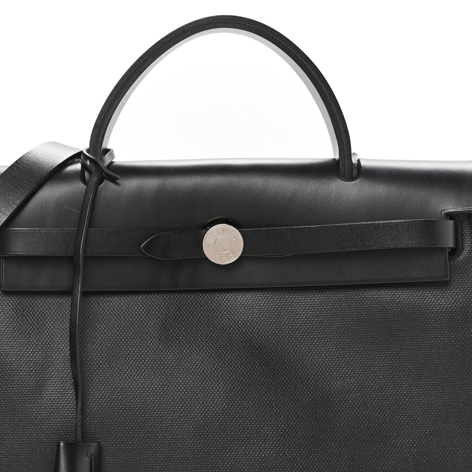 Toile H Berline Vache Hunter Herbag Zip PM 31 Black Ecru