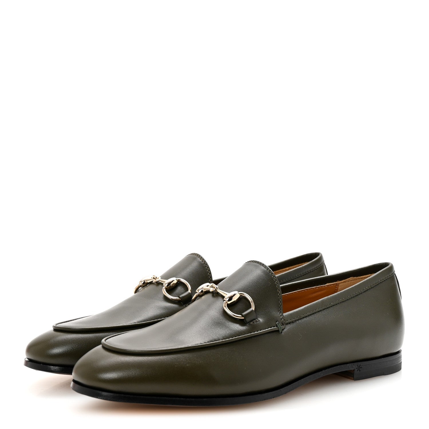 Calfskin Womens Jordaan Loafers 35.5 Luscious Green