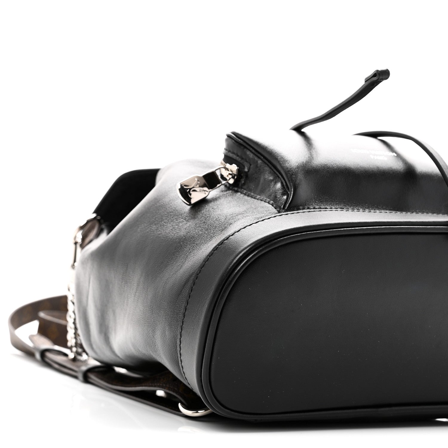 Lambskin Monogram Montsouris Vibe PM Black
