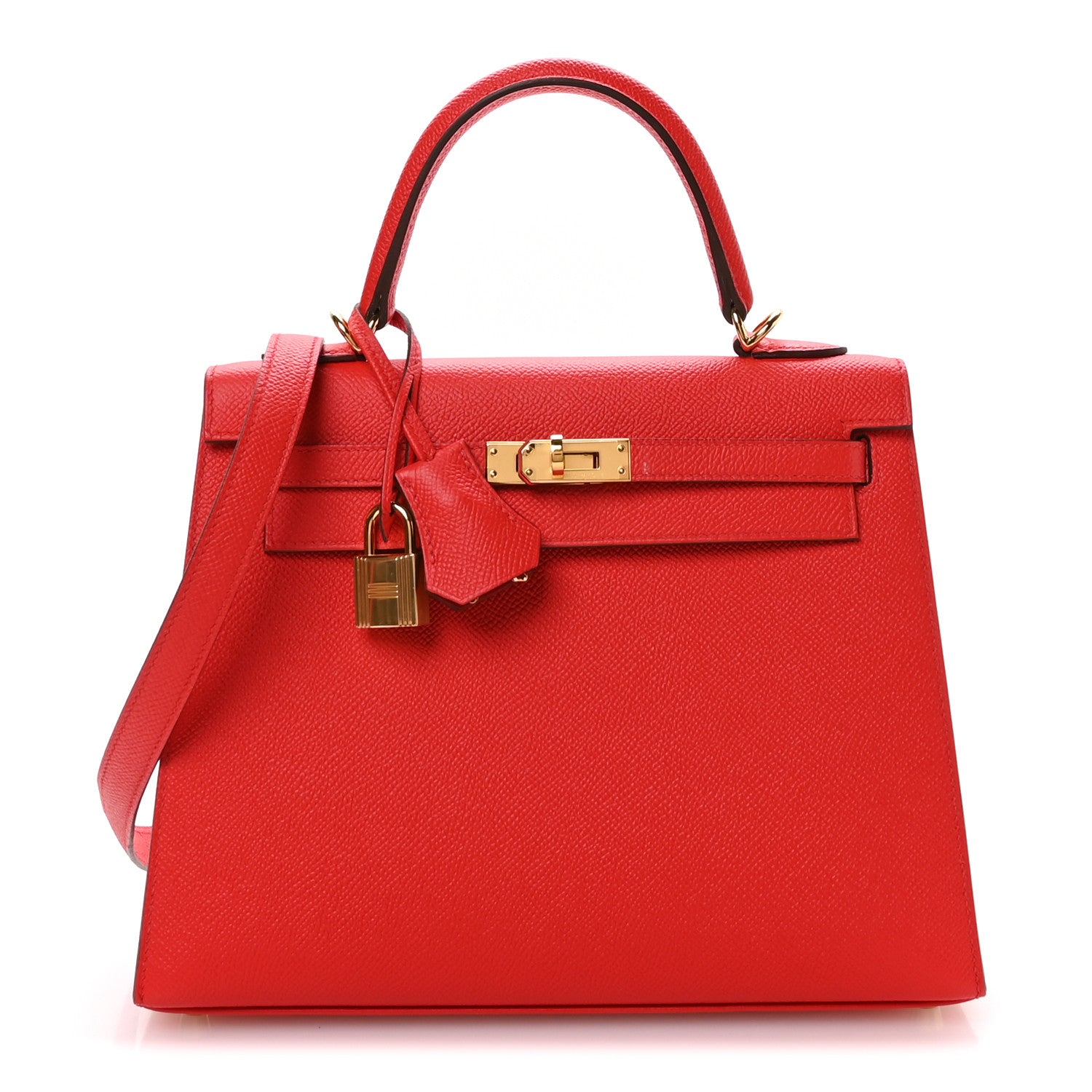 Epsom Kelly Sellier 25 Rouge De Coeur