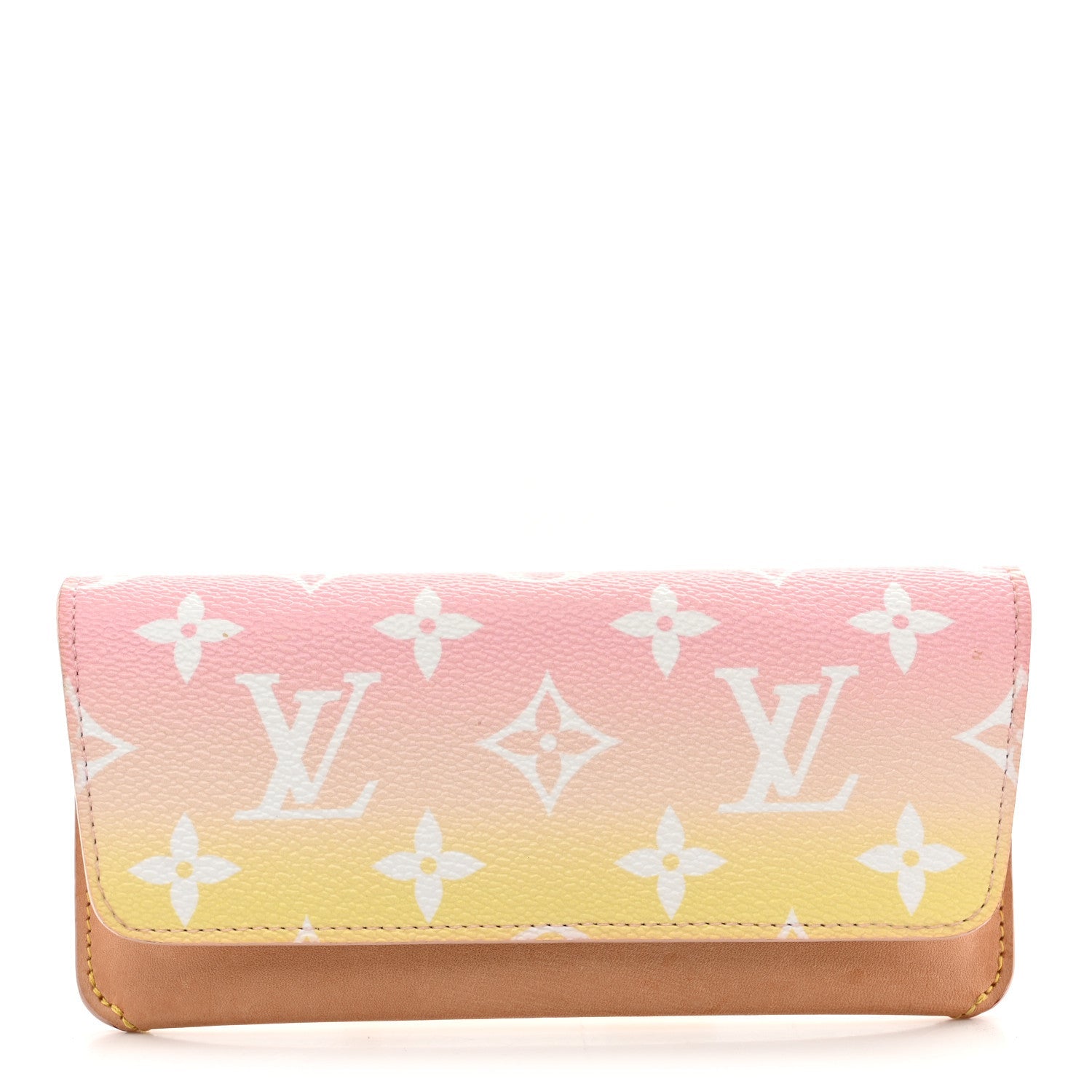 Monogram Giant By The Pool Woody Glasses Case Light Pink