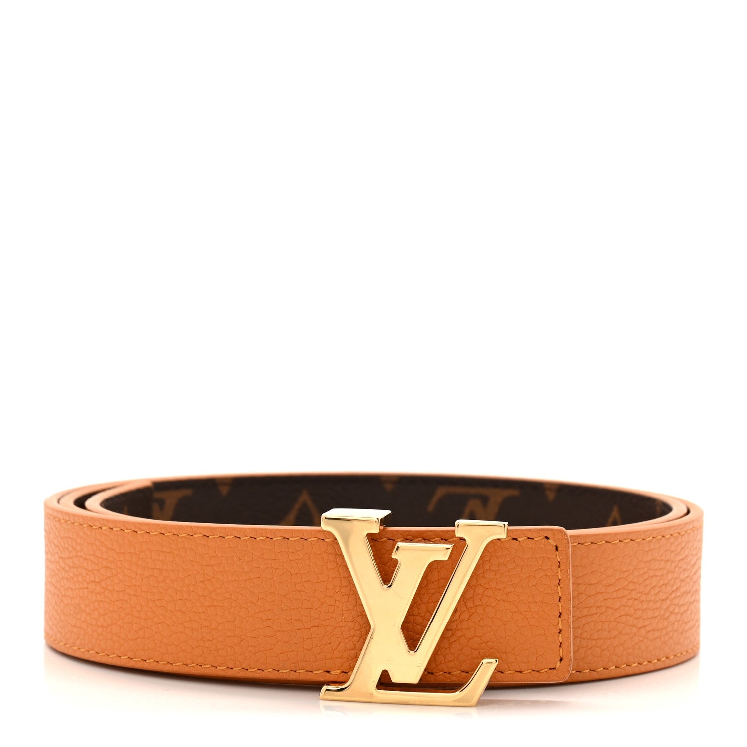 Calfskin Monogram 20mm LV Iconic Reversible Belt 80 32 Arizona