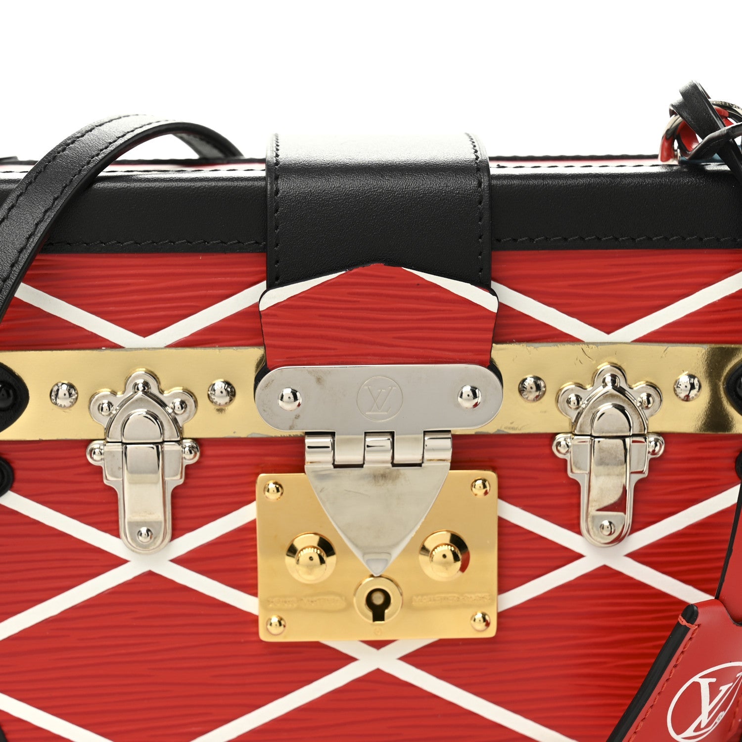 Epi Petite Malle Malletage Red