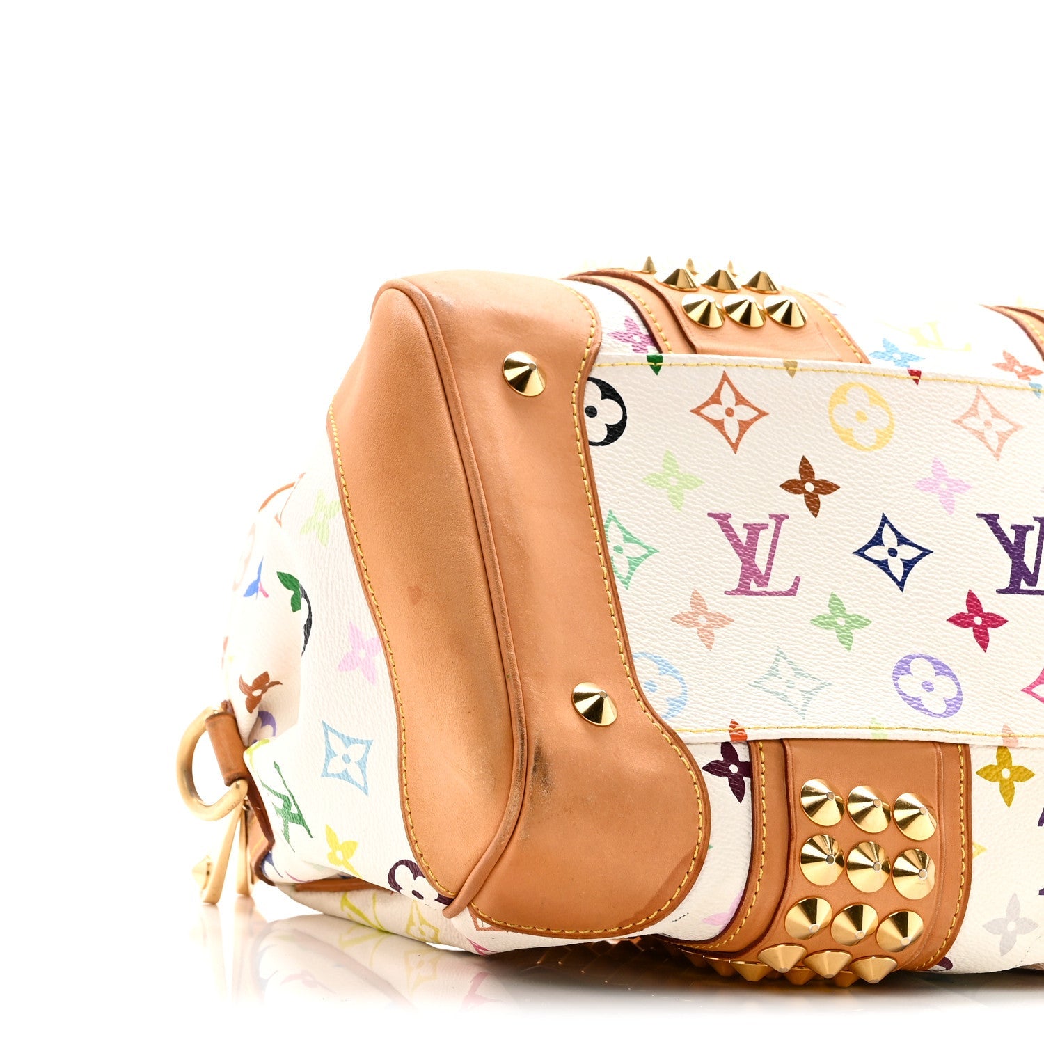 Monogram Multicolor Courtney MM White