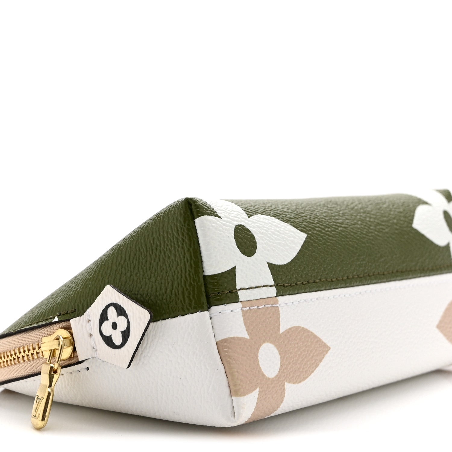 Monogram Giant Cosmetic Pouch Kaki