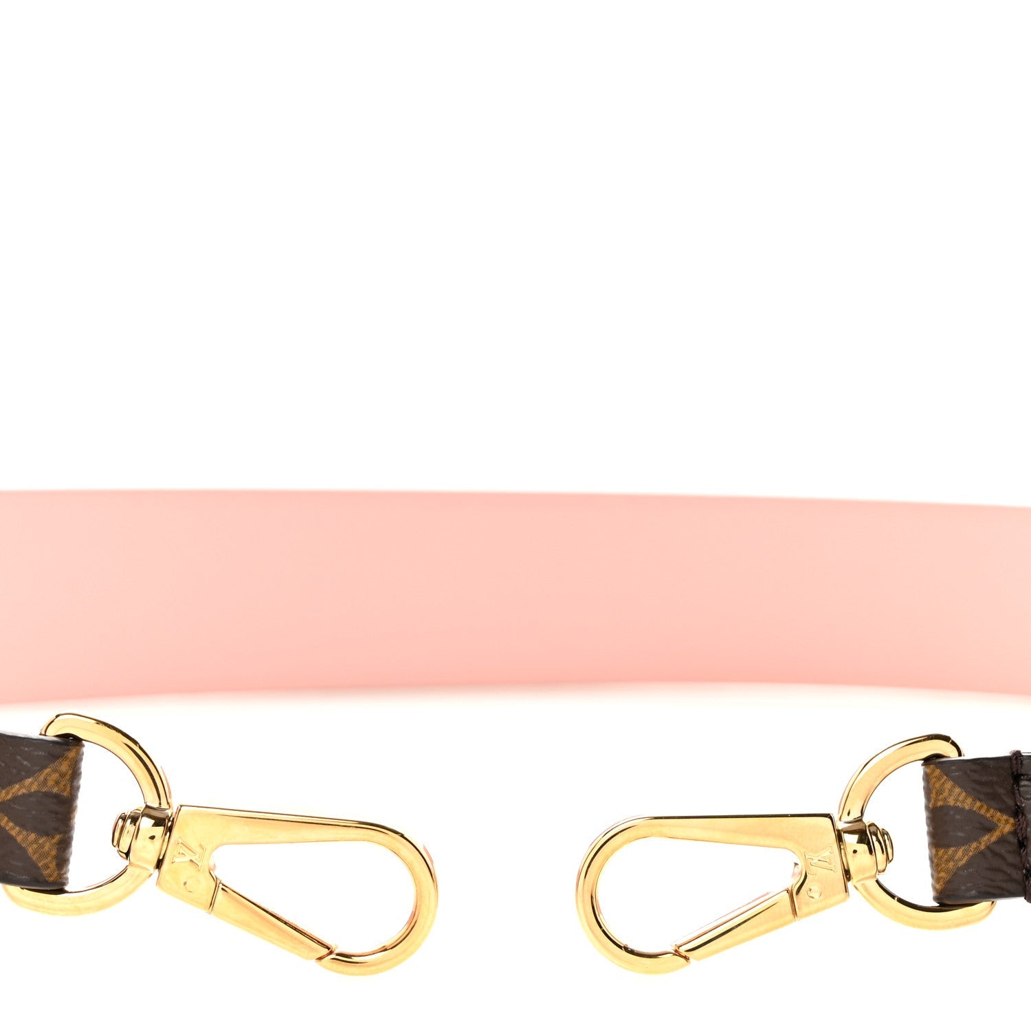 Monogram Bandouliere Shoulder Strap Rose Poudre