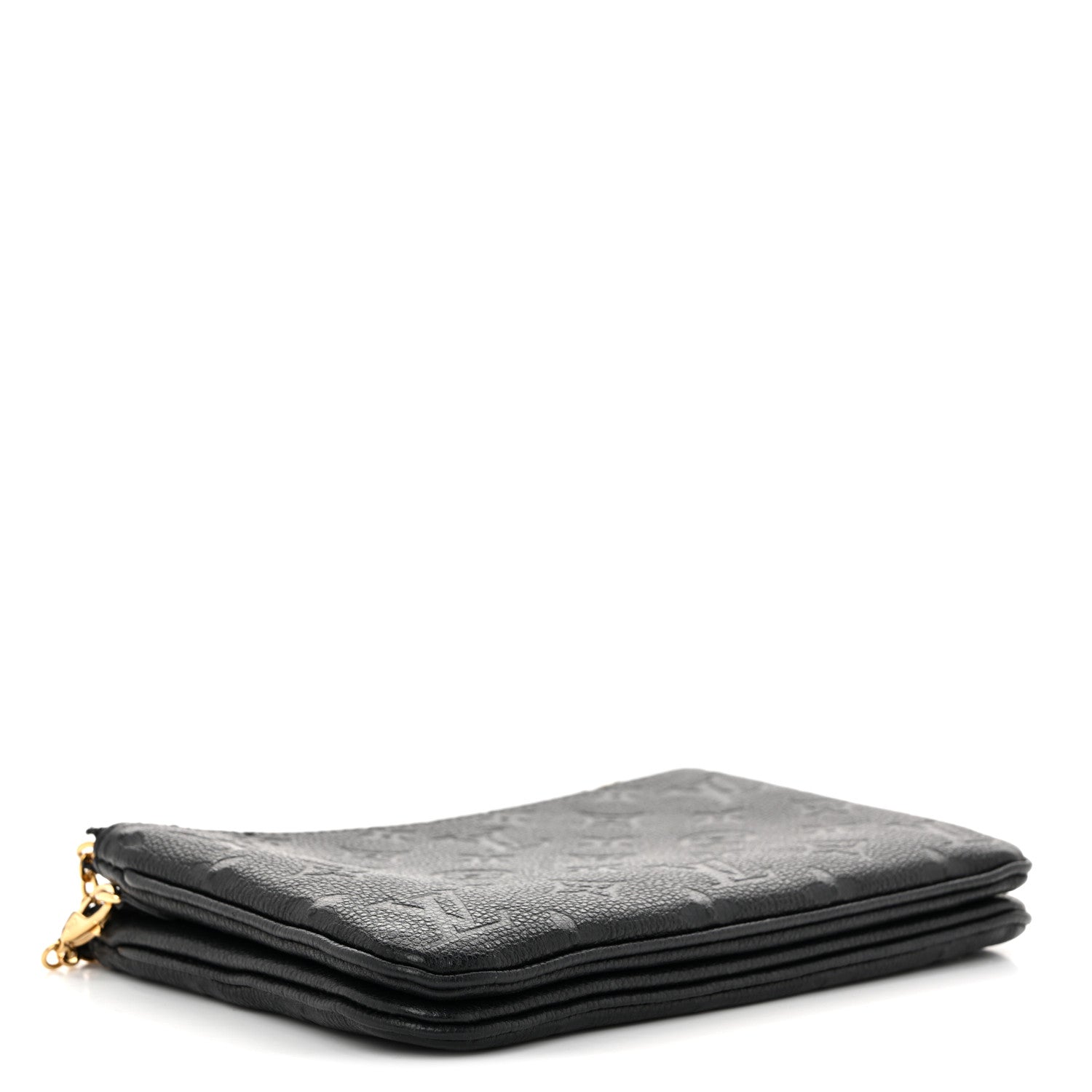 Empreinte Double Zip Pochette Black