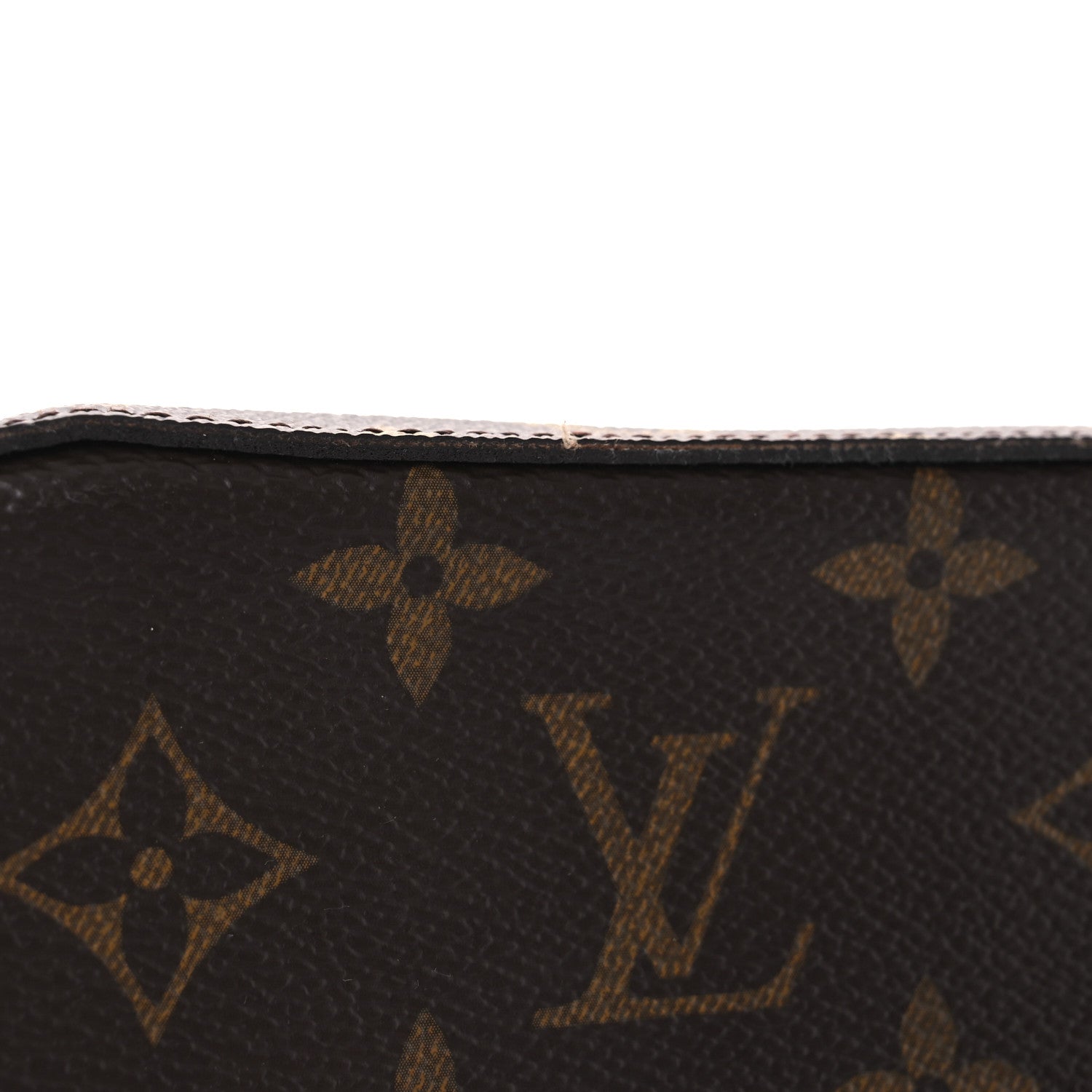 Monogram Pochette Felicie Chain Wallet Fuchsia