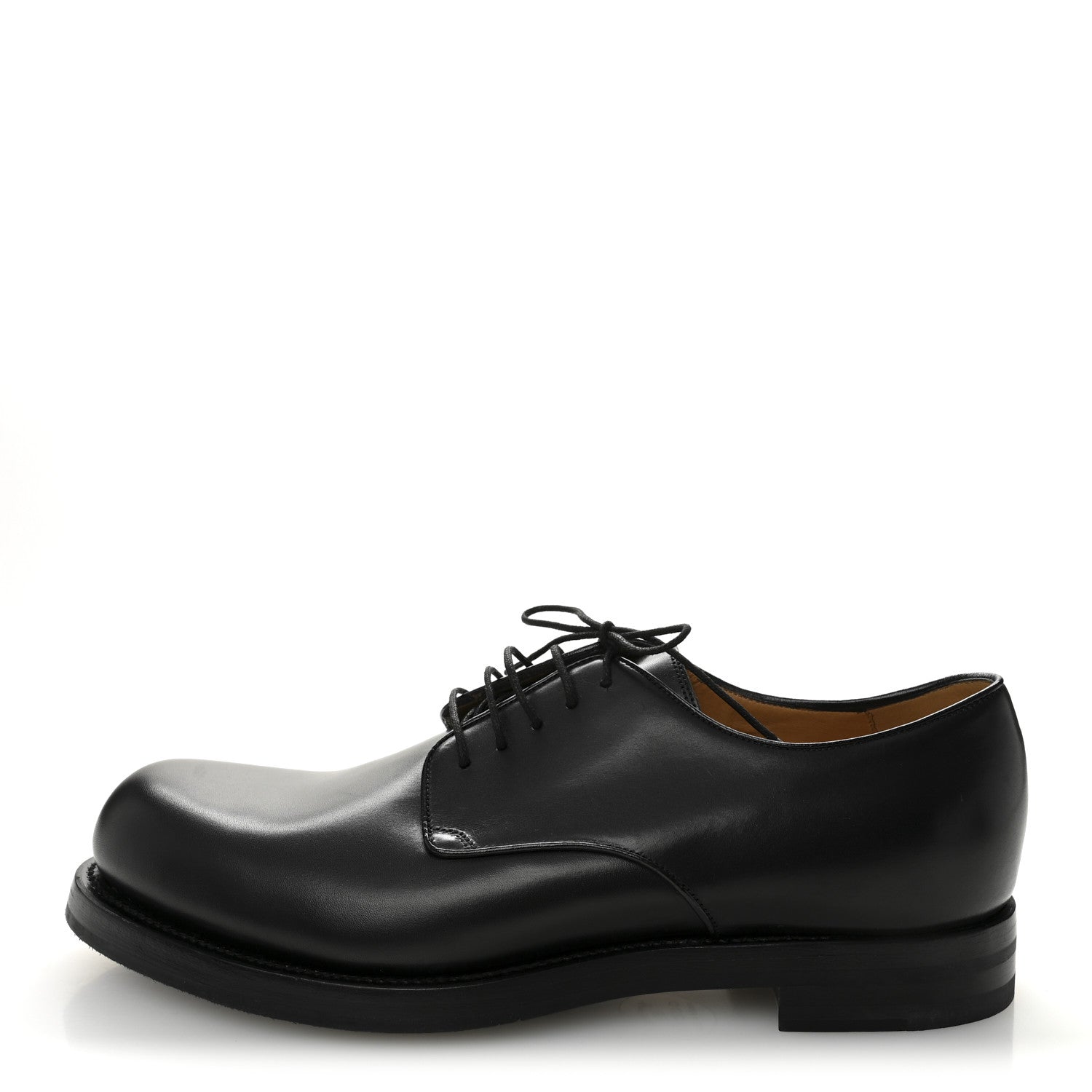 Knight Calfskin Mens Oxford Loafers 8.5 Black