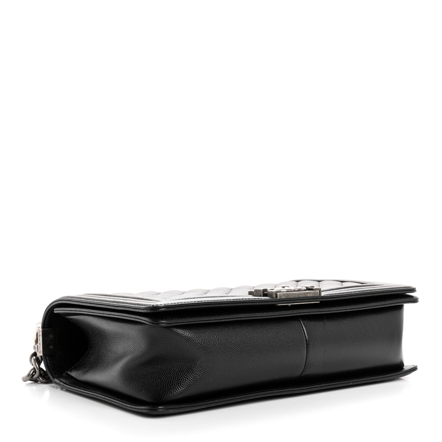 Caviar Quilted New Medium Boy Flap Black