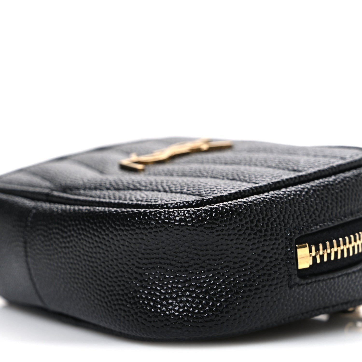 Grain De Poudre Matelasse Monogram Baby Lou Camera Bag Black