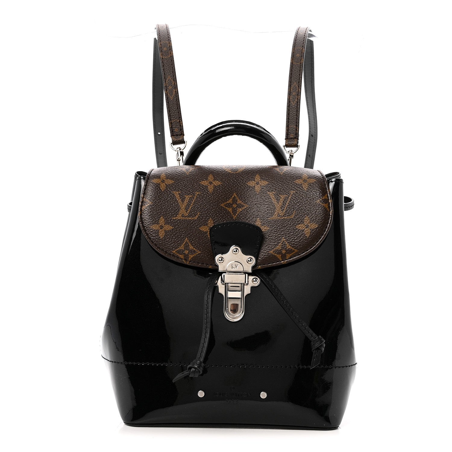 Patent Monogram Hot Springs Backpack Black