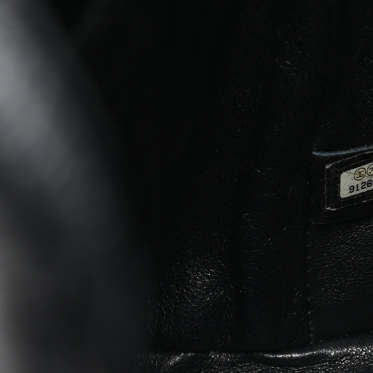 Caviar Quilted Medallion Tote Black