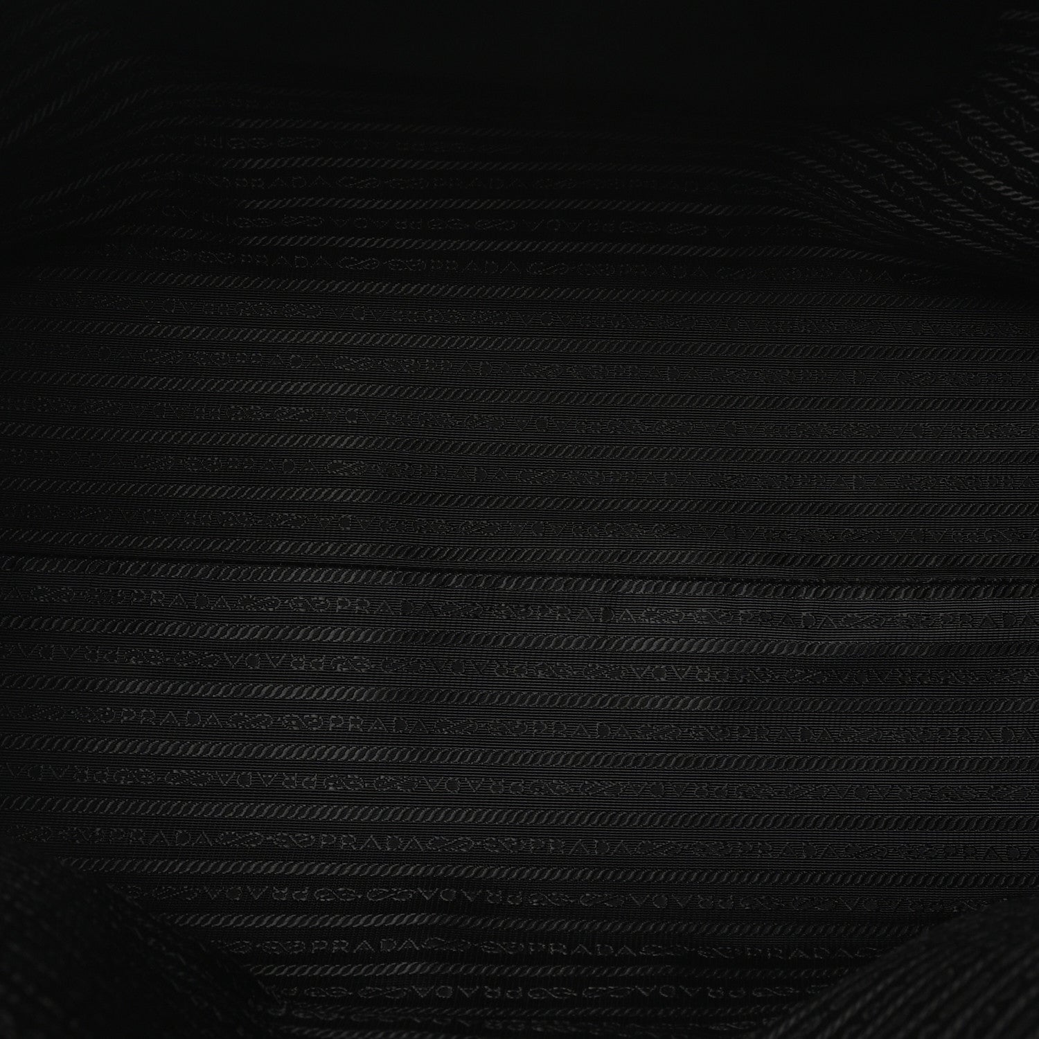 Jacquard Saffiano Triangolo Symbole Embroidered Shopping Tote Black Edera