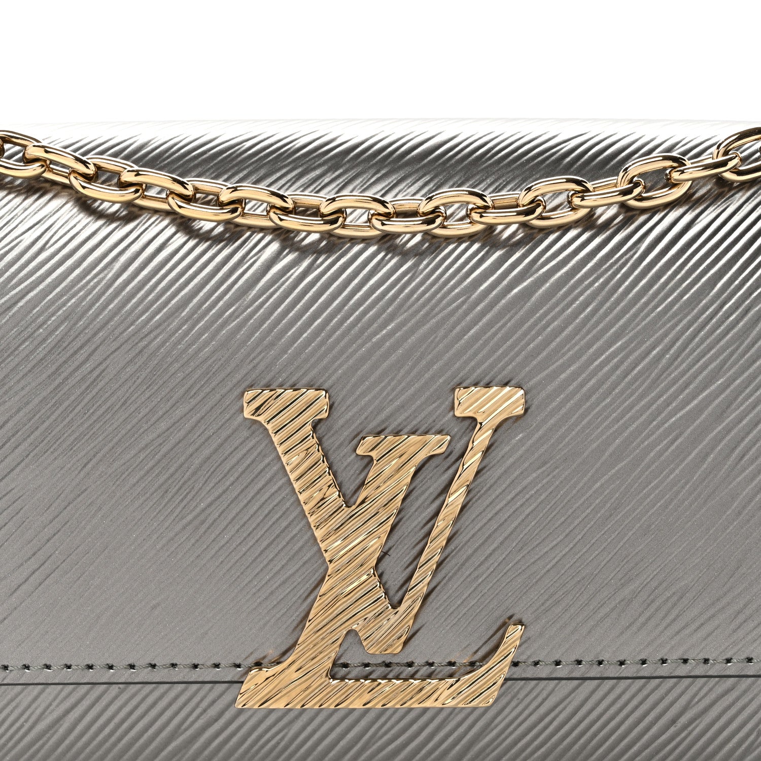 Epi Pochette Louise NM Gunmetal