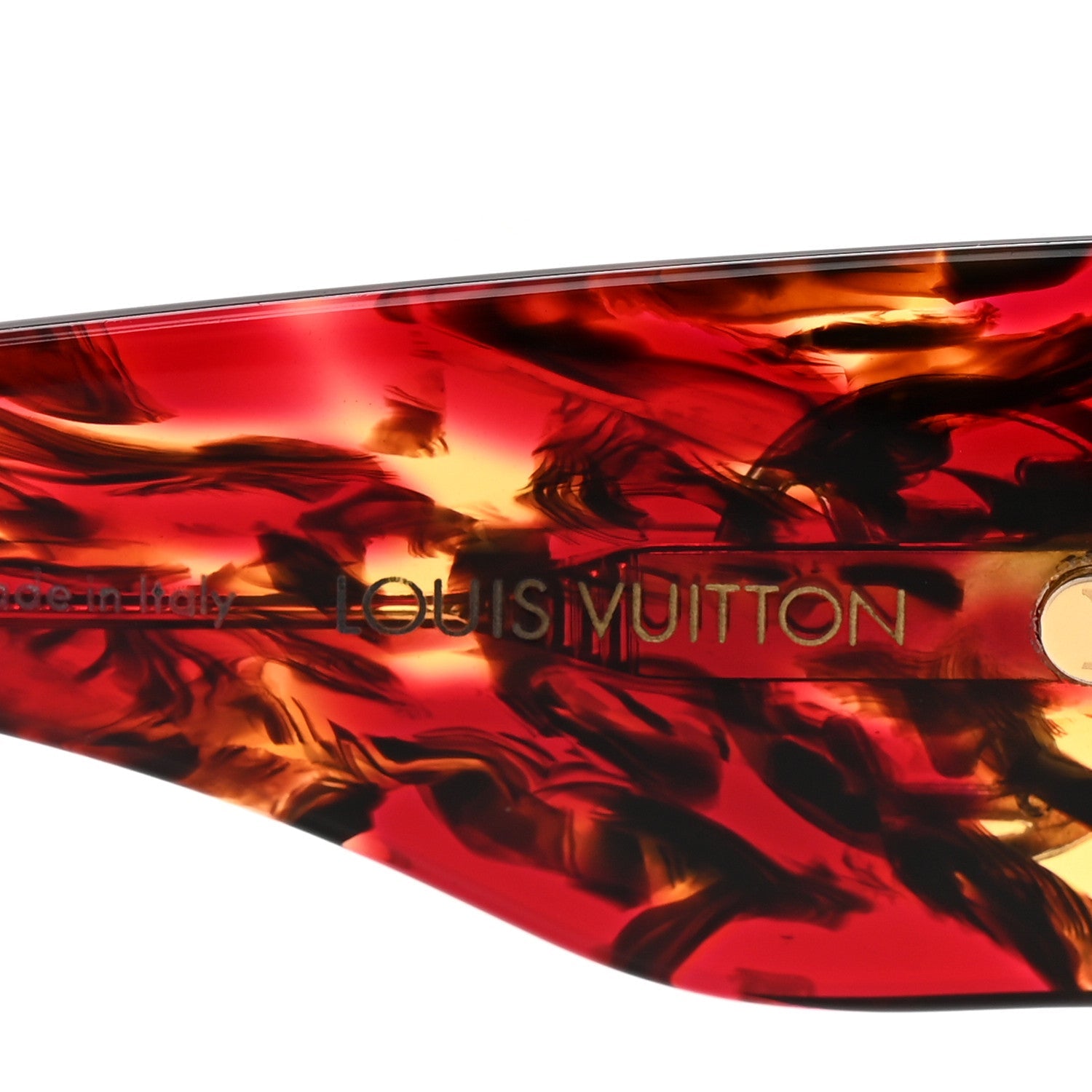 Acetate Studded Sunglasses Z1035U Dark Tortoise